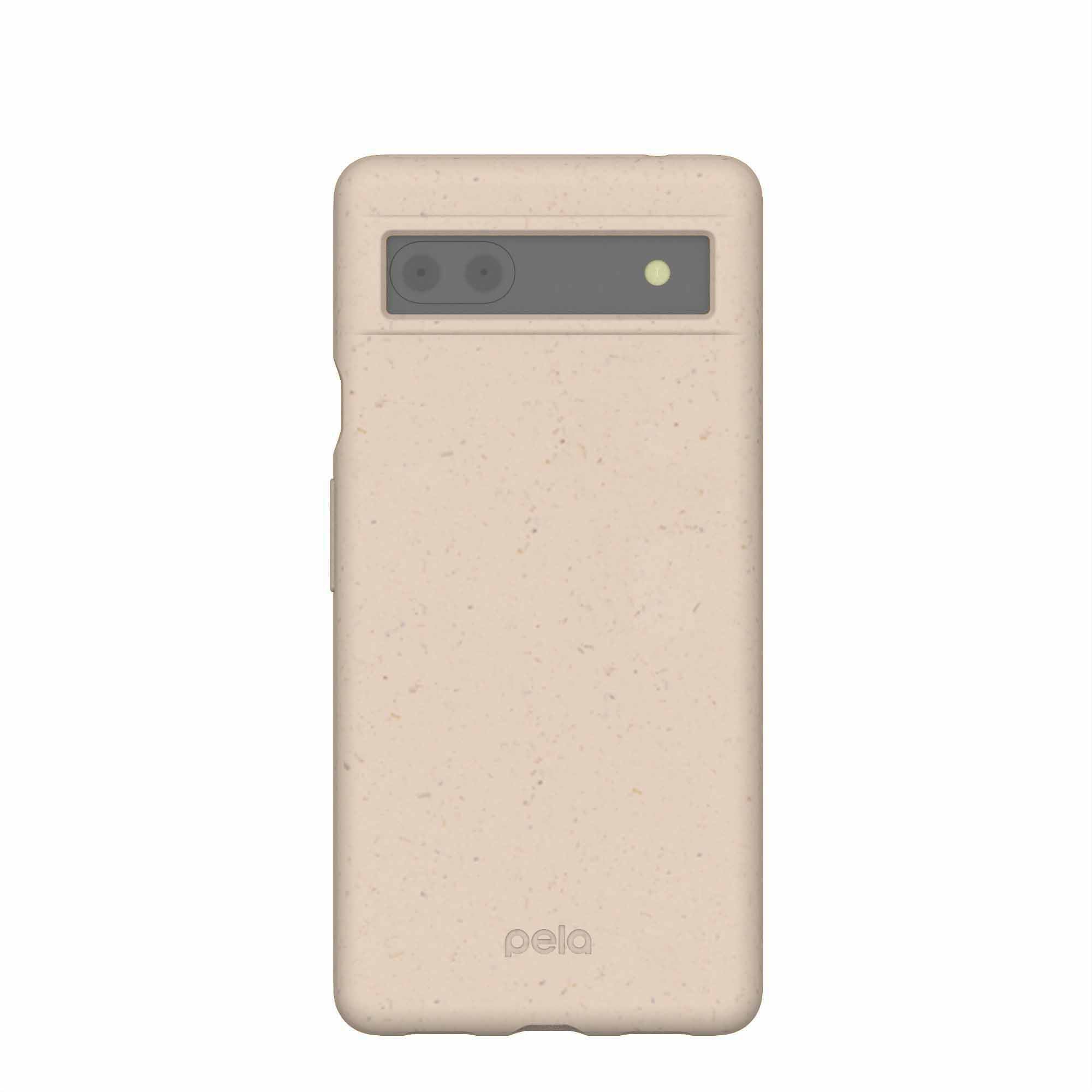 Seashell Google Pixel 6a Phone Case Refurbished - Pela Case refurbished available on Cerqular
