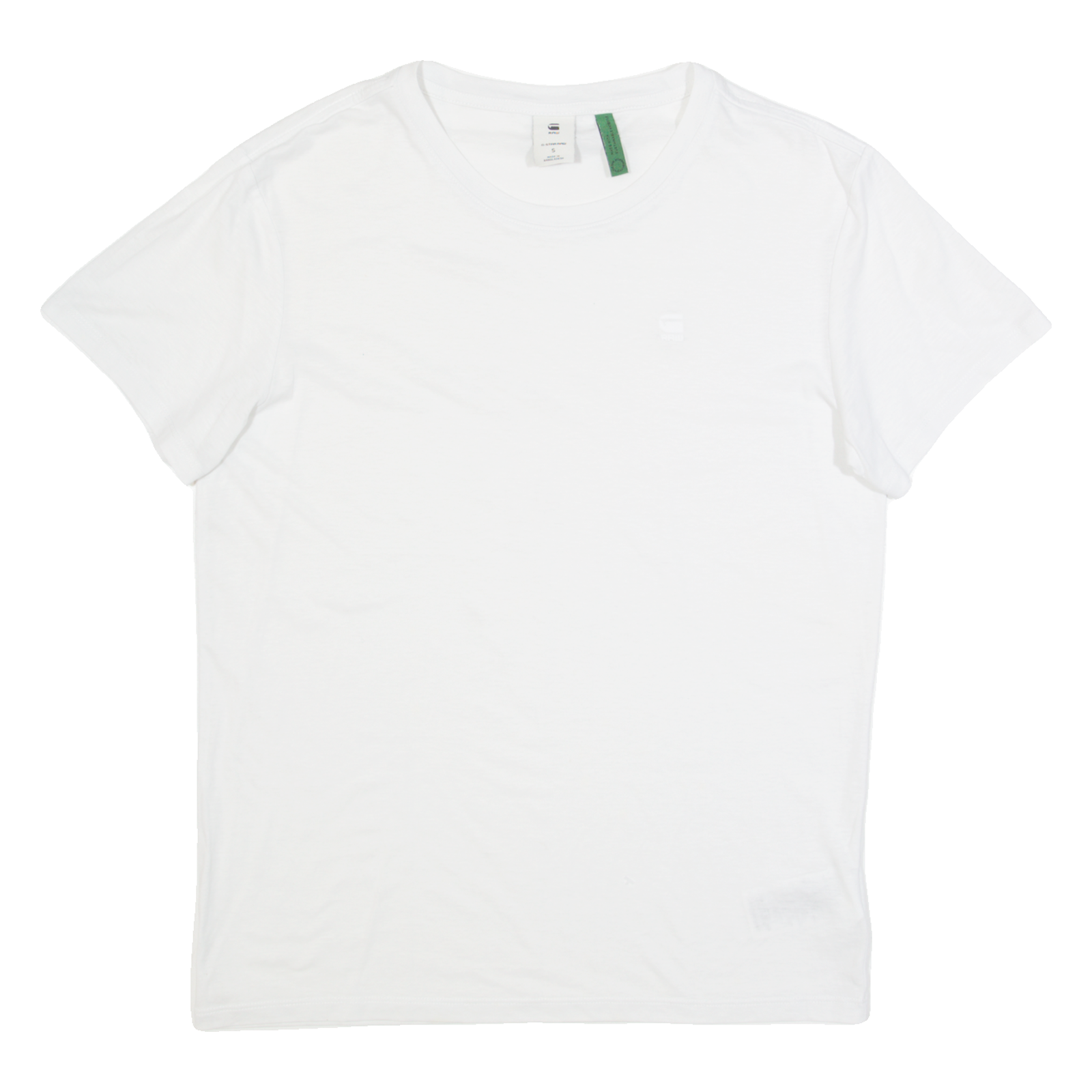 G-STAR Mens T-Shirt White S Refurbished - N/A refurbished available on Cerqular