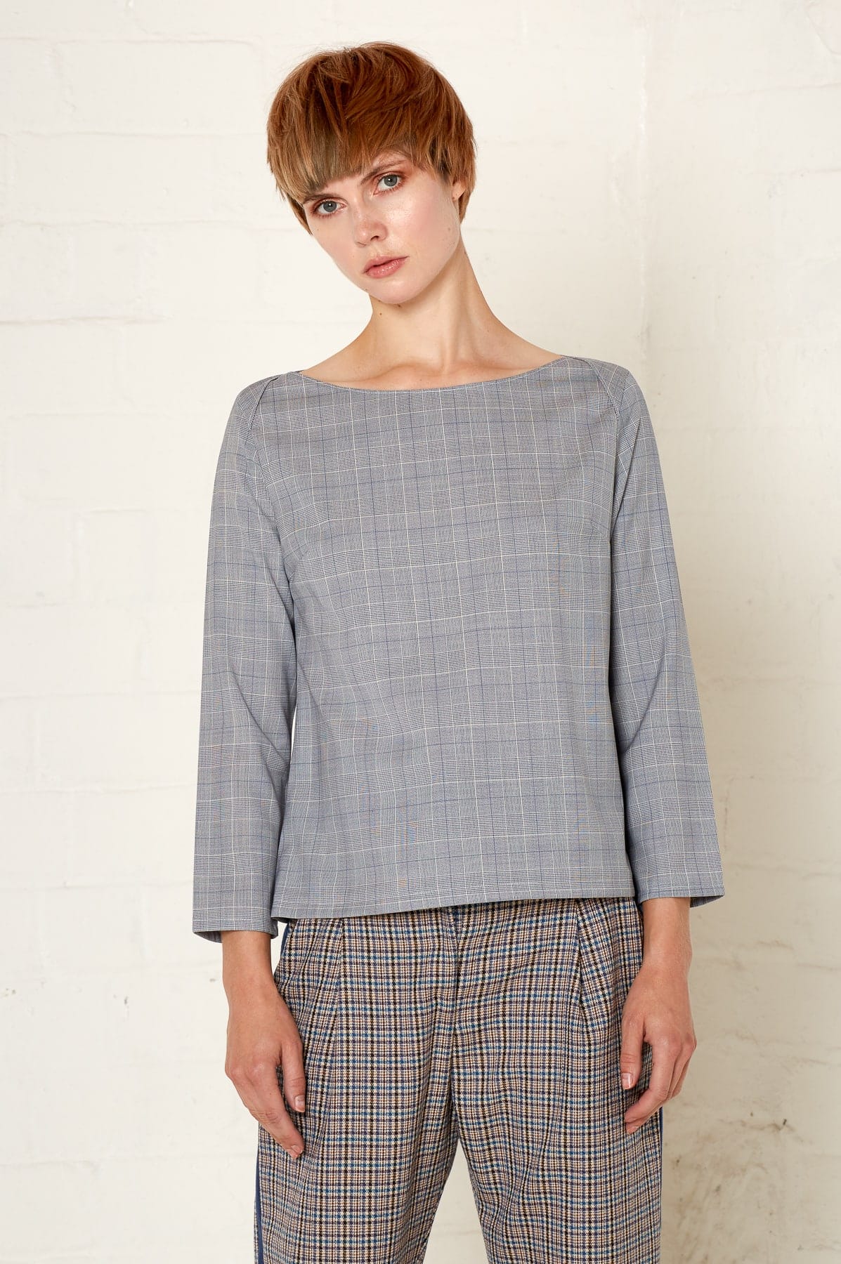 Buy Barbara Top (Blue) | size: XL Refurbished - $30.00 Barbara Top (Blue) | size: XL Refurbished - N/A refurbished available on Cerqular
