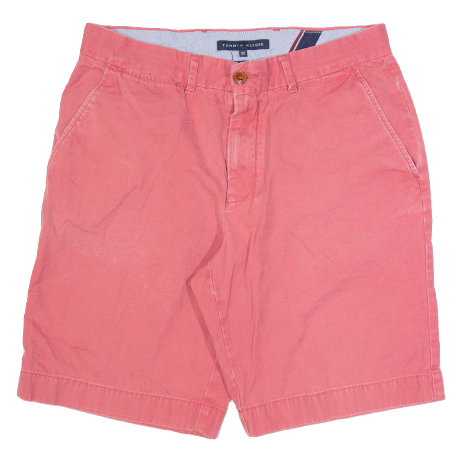 Buy TOMMY HILFIGER Womens Chino Shorts Pink M W32 Refurbished - $28.59 TOMMY HILFIGER Womens Chino Shorts Pink M W32 Refurbished - N/A refurbished available on Cerqular