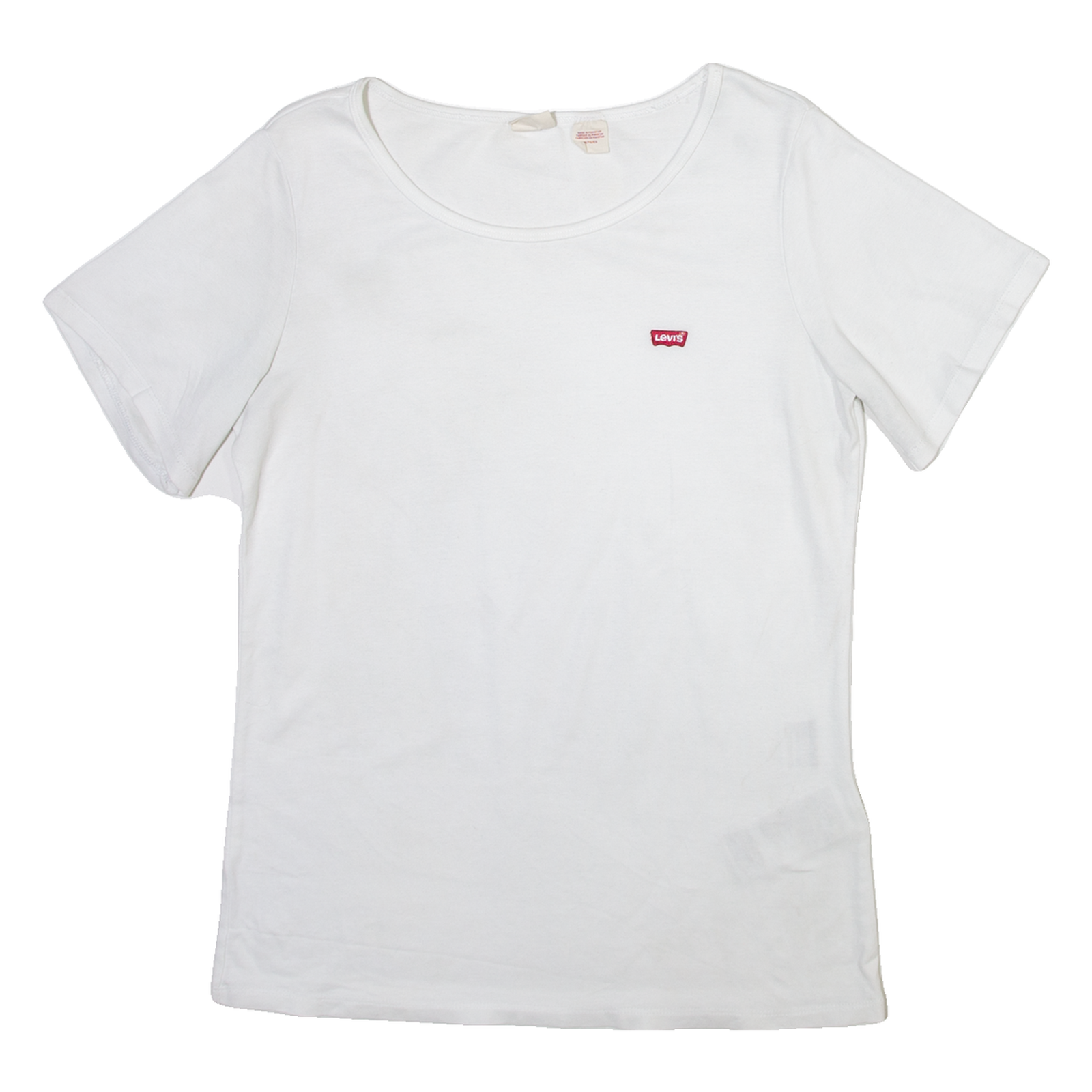 LEVI'S Womens T-Shirt White L Refurbished - N/A refurbished available on Cerqular