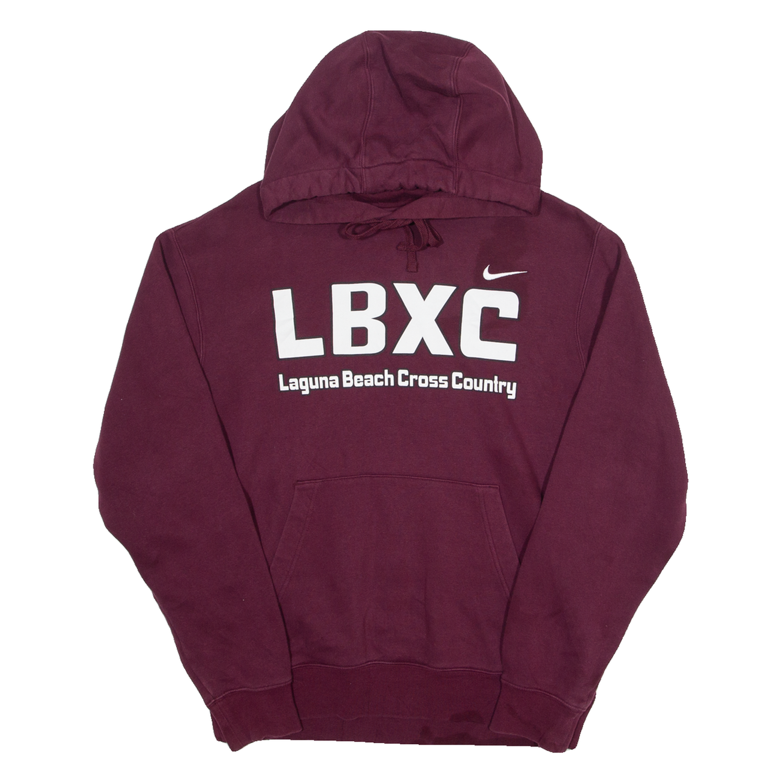 NIKE LBXC Mens Maroon Hoodie USA M Refurbished - N/A refurbished available on Cerqular