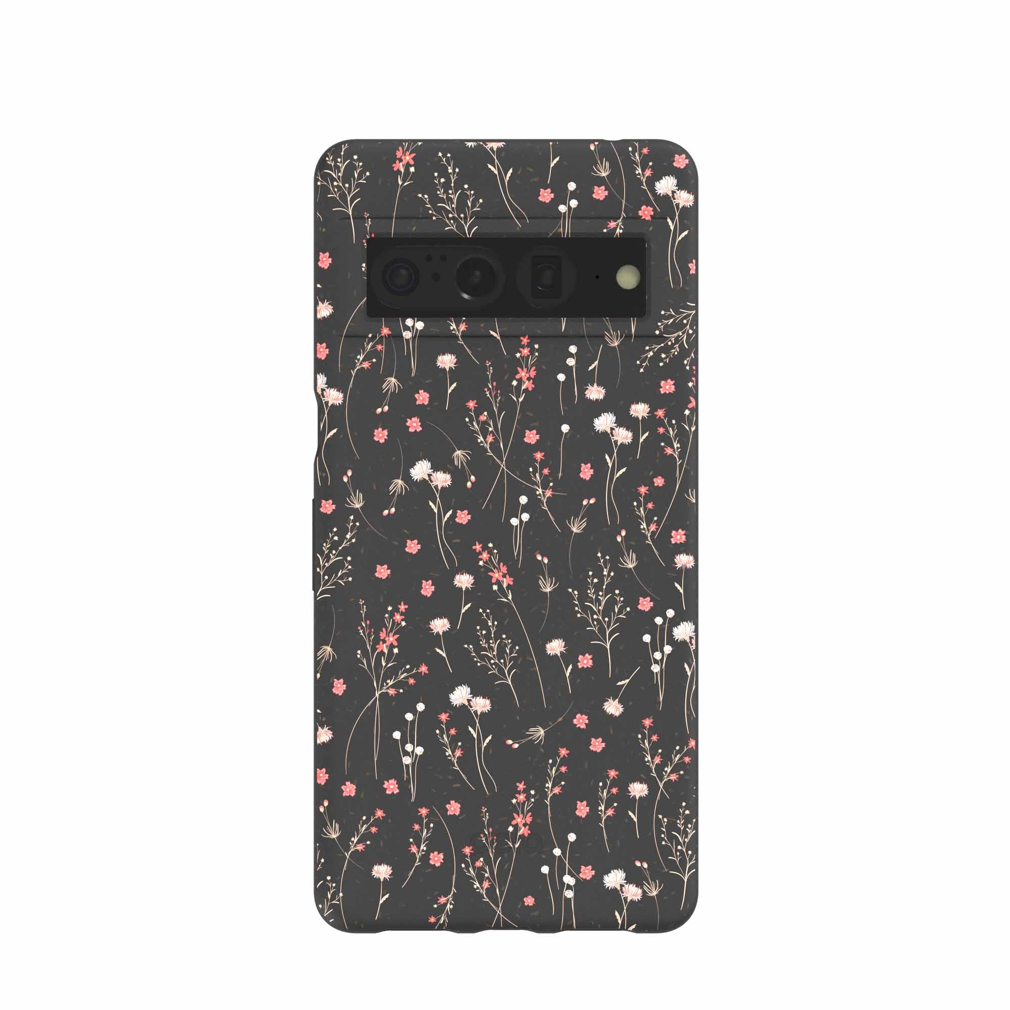 Black Night Garden Google Pixel 7 Pro Case Refurbished - Pela Case refurbished available on Cerqular