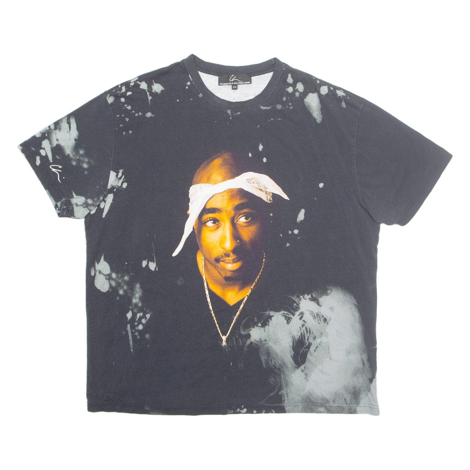 CHI 2Pac Mens T-Shirt Black 2XL Refurbished - N/A refurbished available on Cerqular