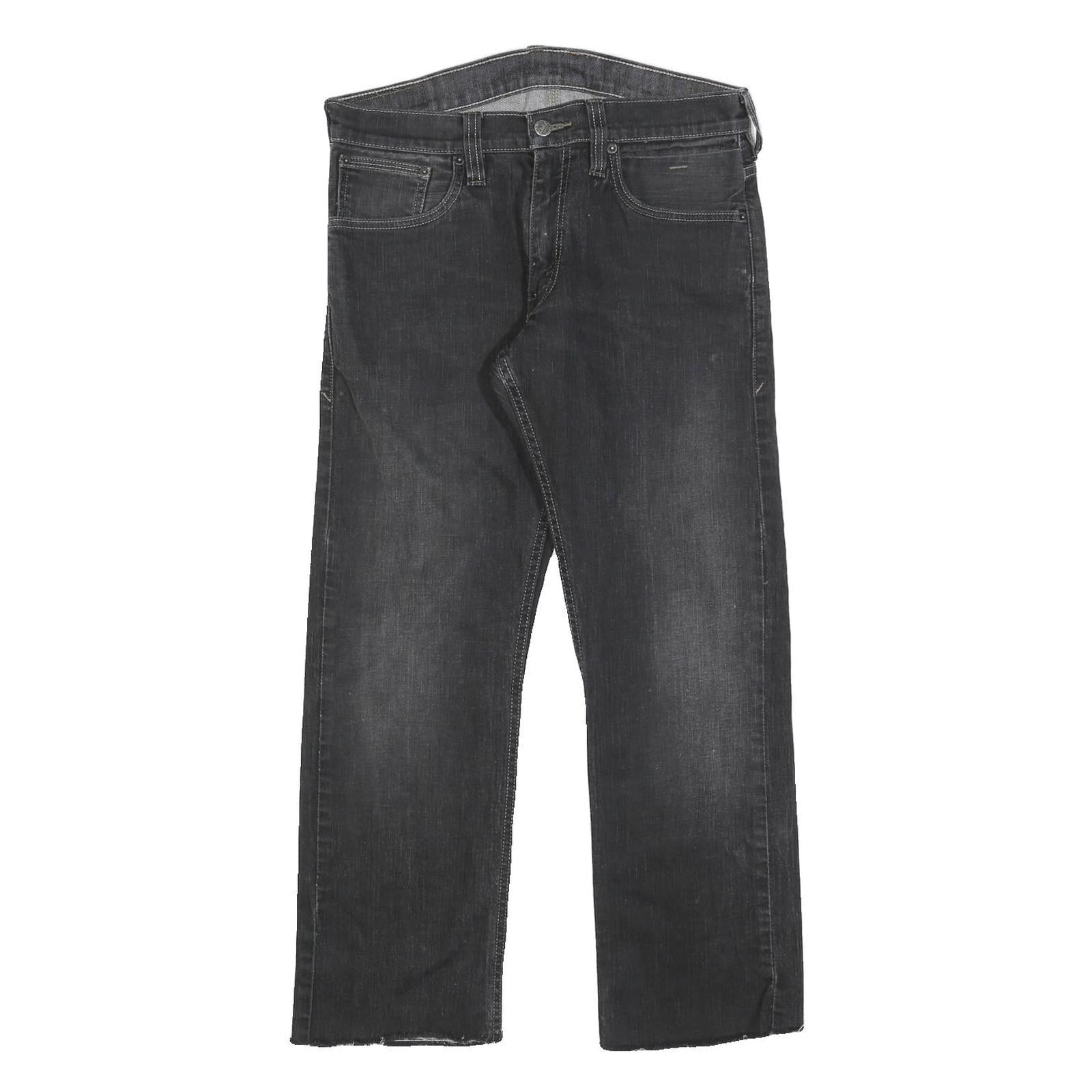 LEVI'S 514 Classic Mens Jeans Black Classic Straight Denim Medium W31 L27 Zip Refurbished - N/A refurbished available on Cerqular