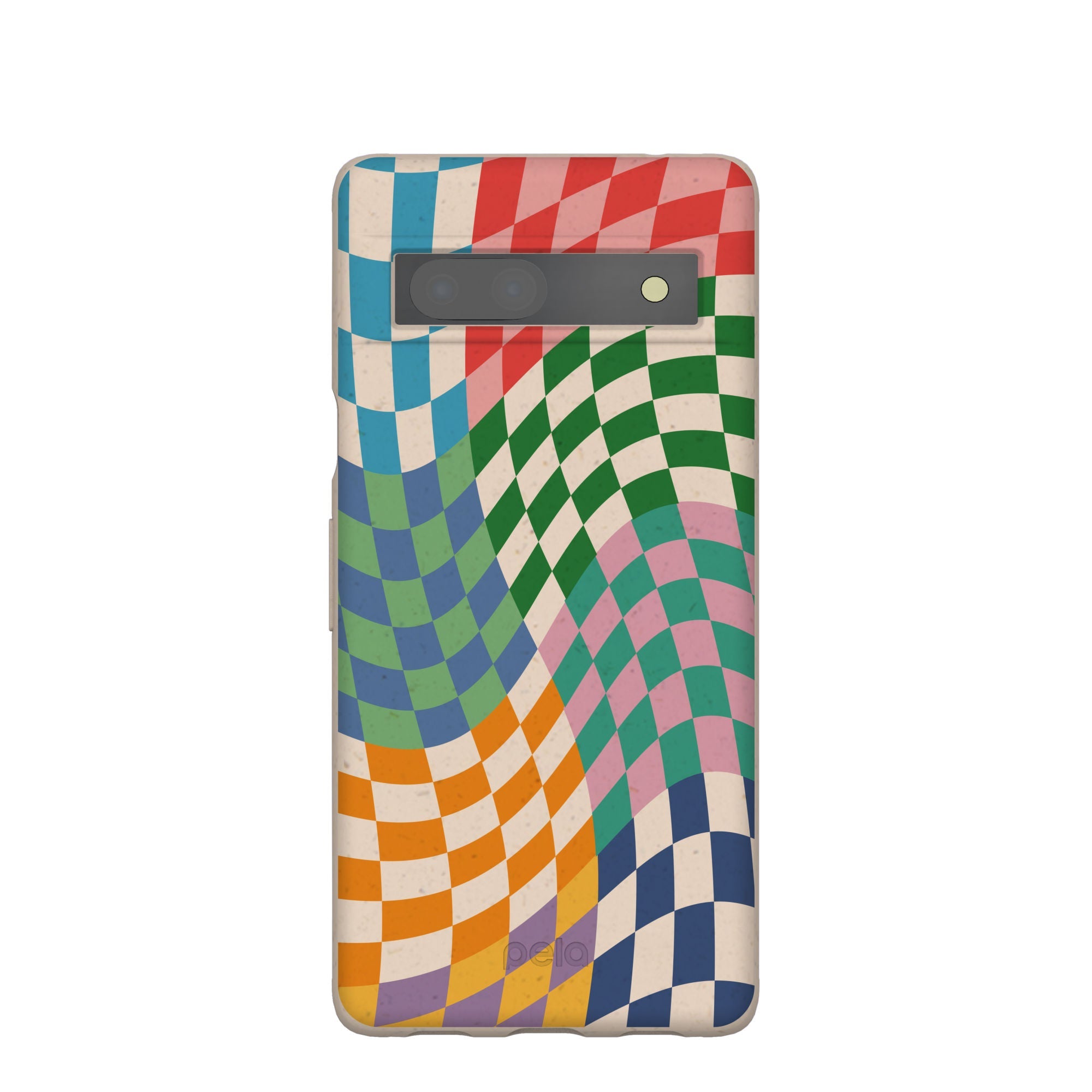 Seashell Patchwork Google Pixel 7a Case Refurbished - Pela Case refurbished available on Cerqular