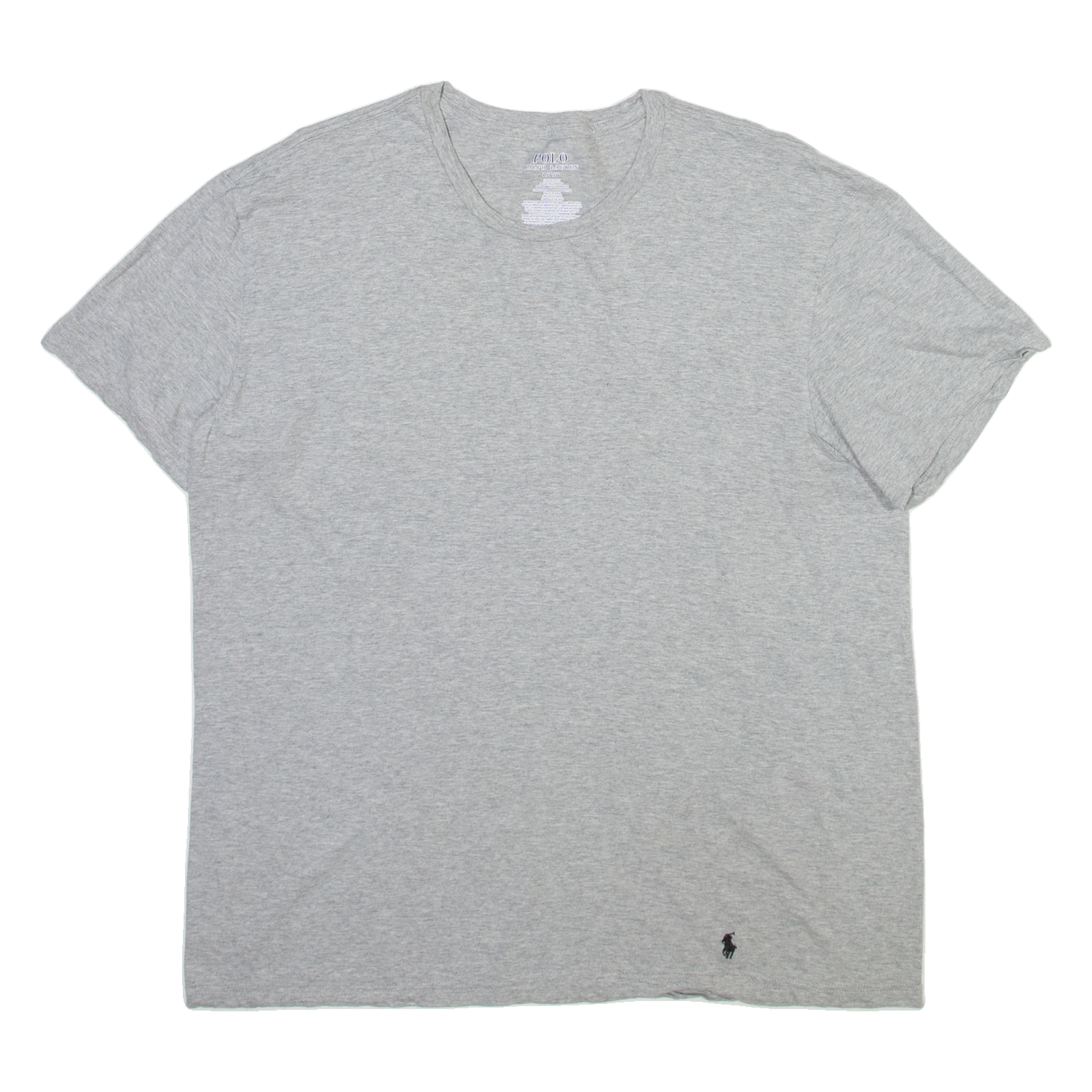 POLO RALPH LAUREN Mens T-Shirt Grey L Refurbished - N/A refurbished available on Cerqular