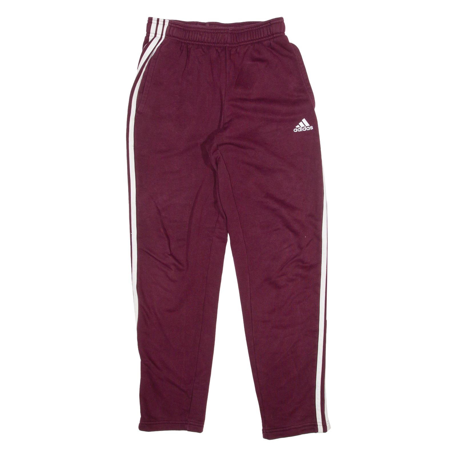 ADIDAS Womens Sweatpants Maroon Straight S W26 L28 Refurbished - N/A refurbished available on Cerqular