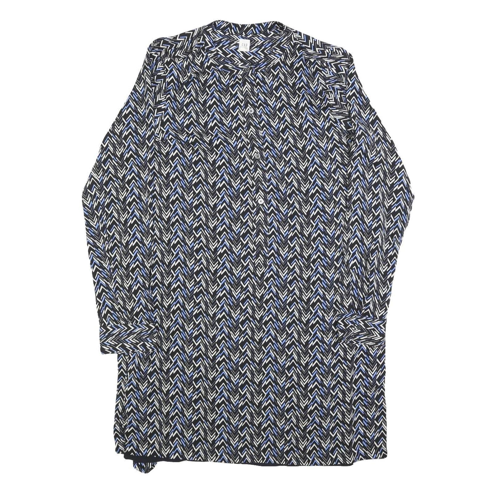 Buy GAP Womens Black & Blue Polyester Blend Shirt Dress Jersey Long Sleeve Midi Size Refurbished - $32.49 GAP Womens Black & Blue Polyester Blend Shirt Dress Jersey Long Sleeve Midi Size Refurbished - N/A refurbished available on Cerqular