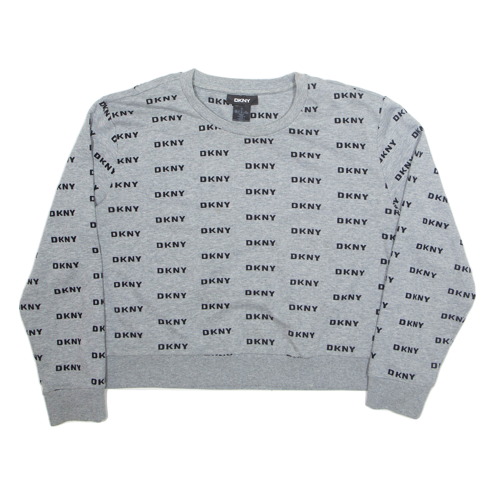 Buy DKNY Cropped Womens Sweatshirt Grey L Refurbished - $36.39 DKNY Cropped Womens Sweatshirt Grey L Refurbished - N/A refurbished available on Cerqular