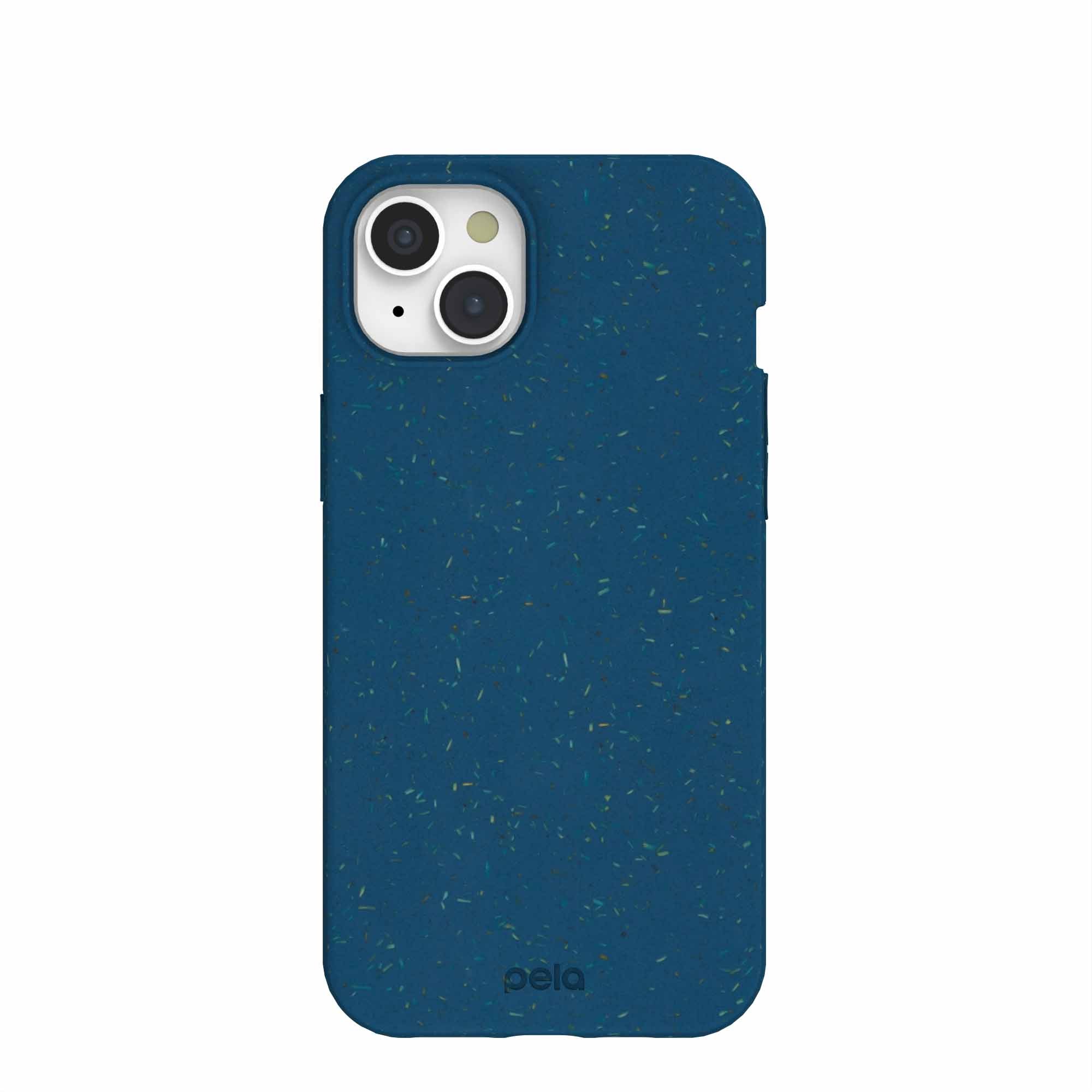 Stormy Blue iPhone 15 Plus Case Refurbished - Pela Case refurbished available on Cerqular
