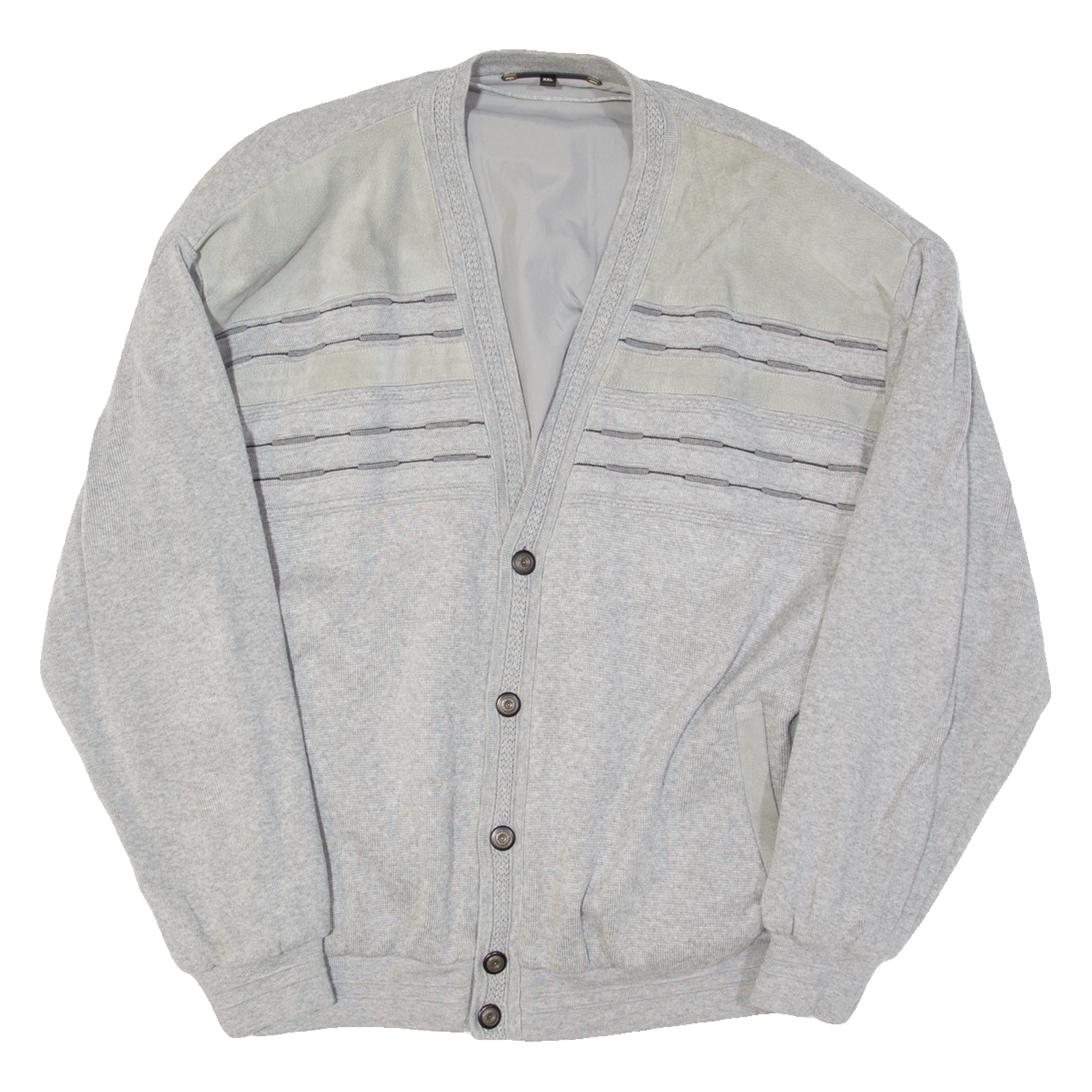 CANDA Mens Varsity Jacket Grey XL Refurbished - N/A refurbished available on Cerqular