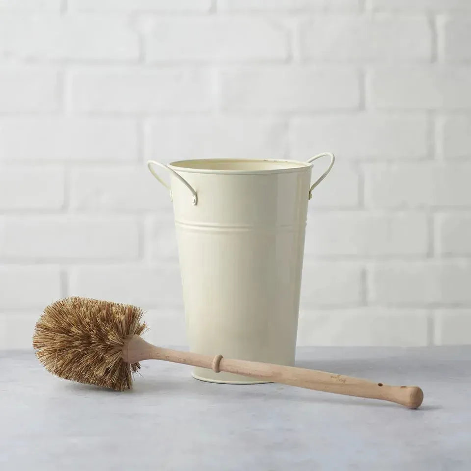 Toilet Brush & Holder set | Size: One size | Color: Silver Refurbished - ecoLiving refurbished available on Cerqular