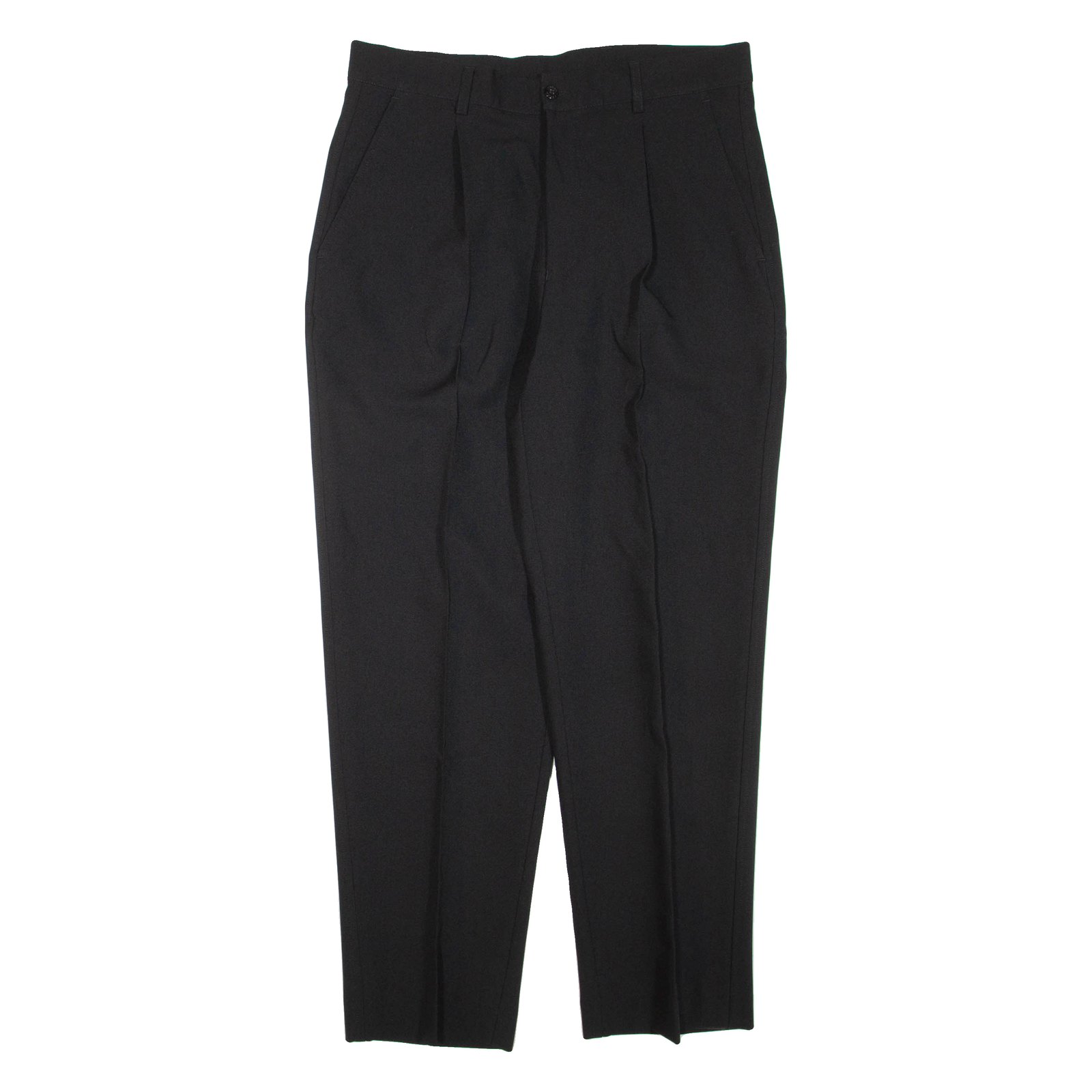 FARAH Womens Trousers Black Regular Tapered W32 L30 Refurbished - N/A refurbished available on Cerqular