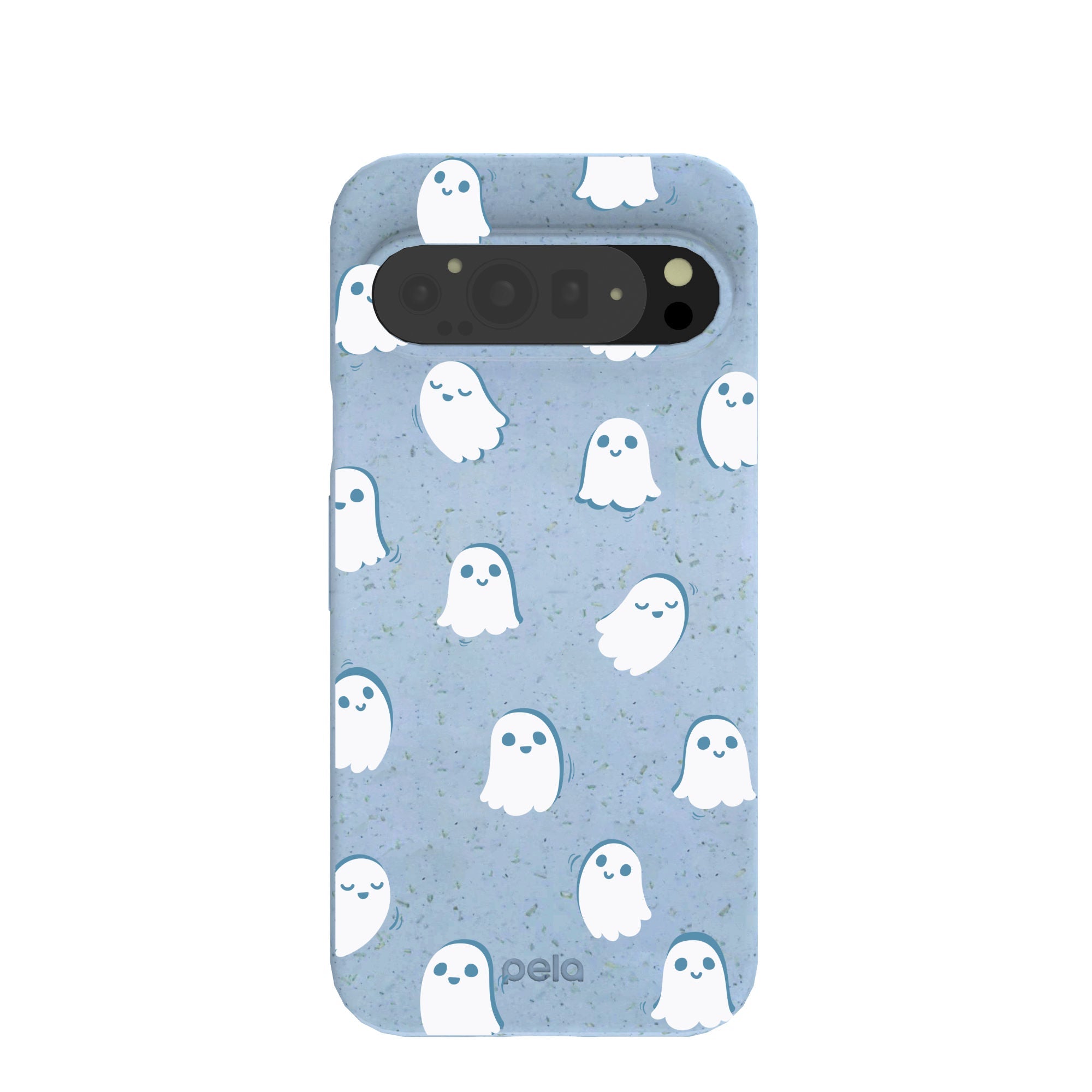 Powder Blue Ghostly Google Pixel 9 Pro XL Case Refurbished - Pela Case refurbished available on Cerqular