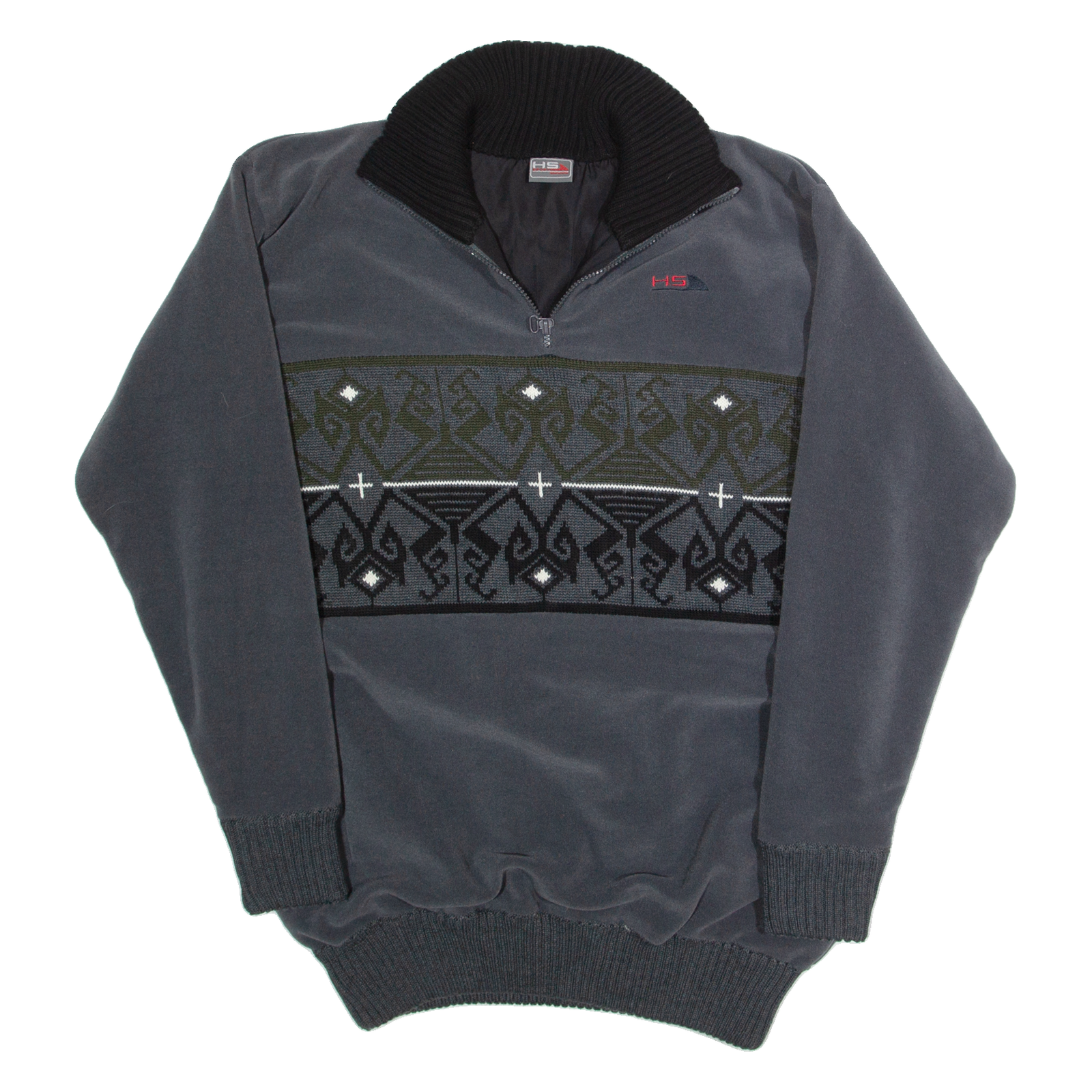 Buy HS Fleece Mens Pullover Jacket Grey 90s L Refurbished - $36.39 HS Fleece Mens Pullover Jacket Grey 90s L Refurbished - N/A refurbished available on Cerqular