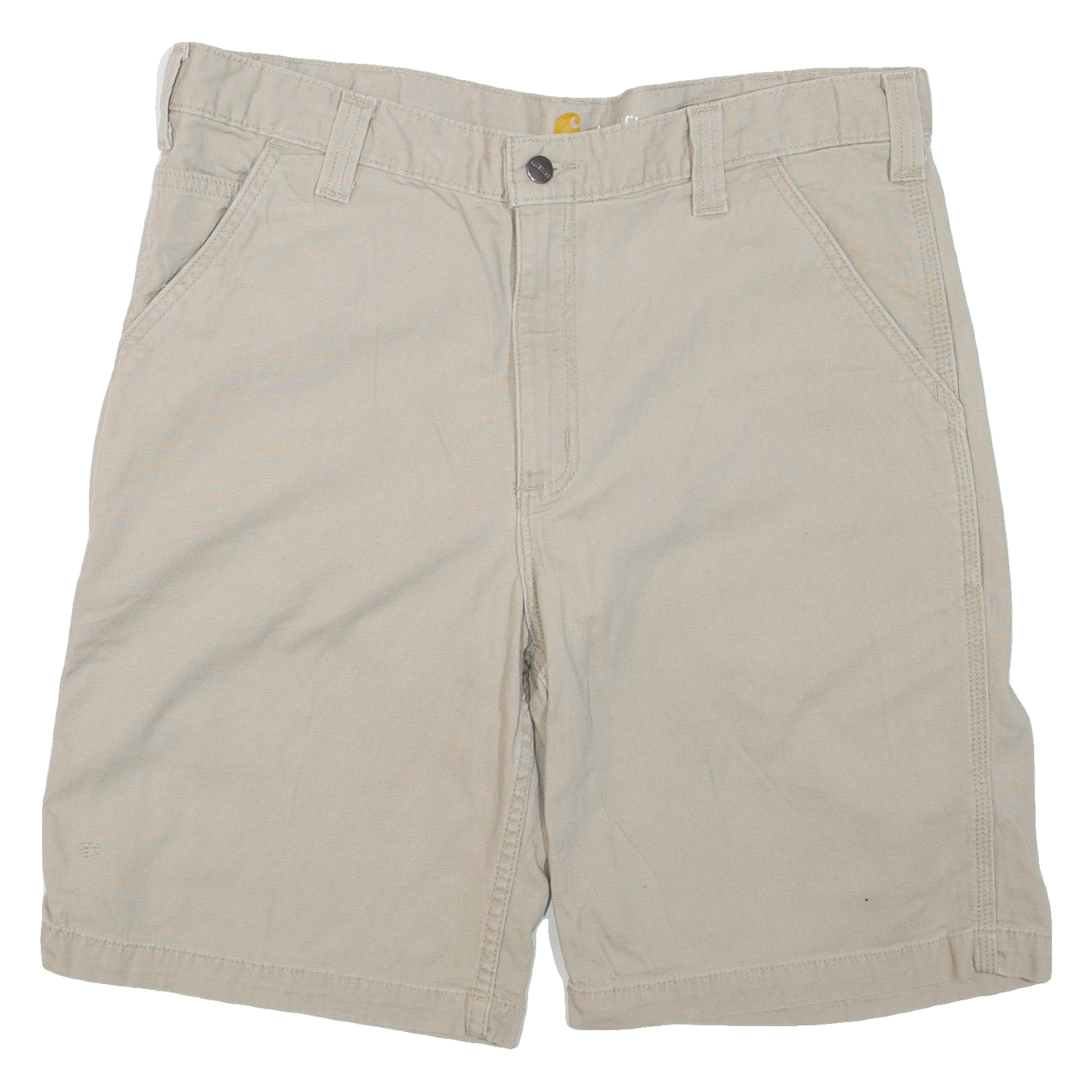 CARHARTT Mens Casual Shorts Beige L W36 Refurbished - N/A refurbished available on Cerqular