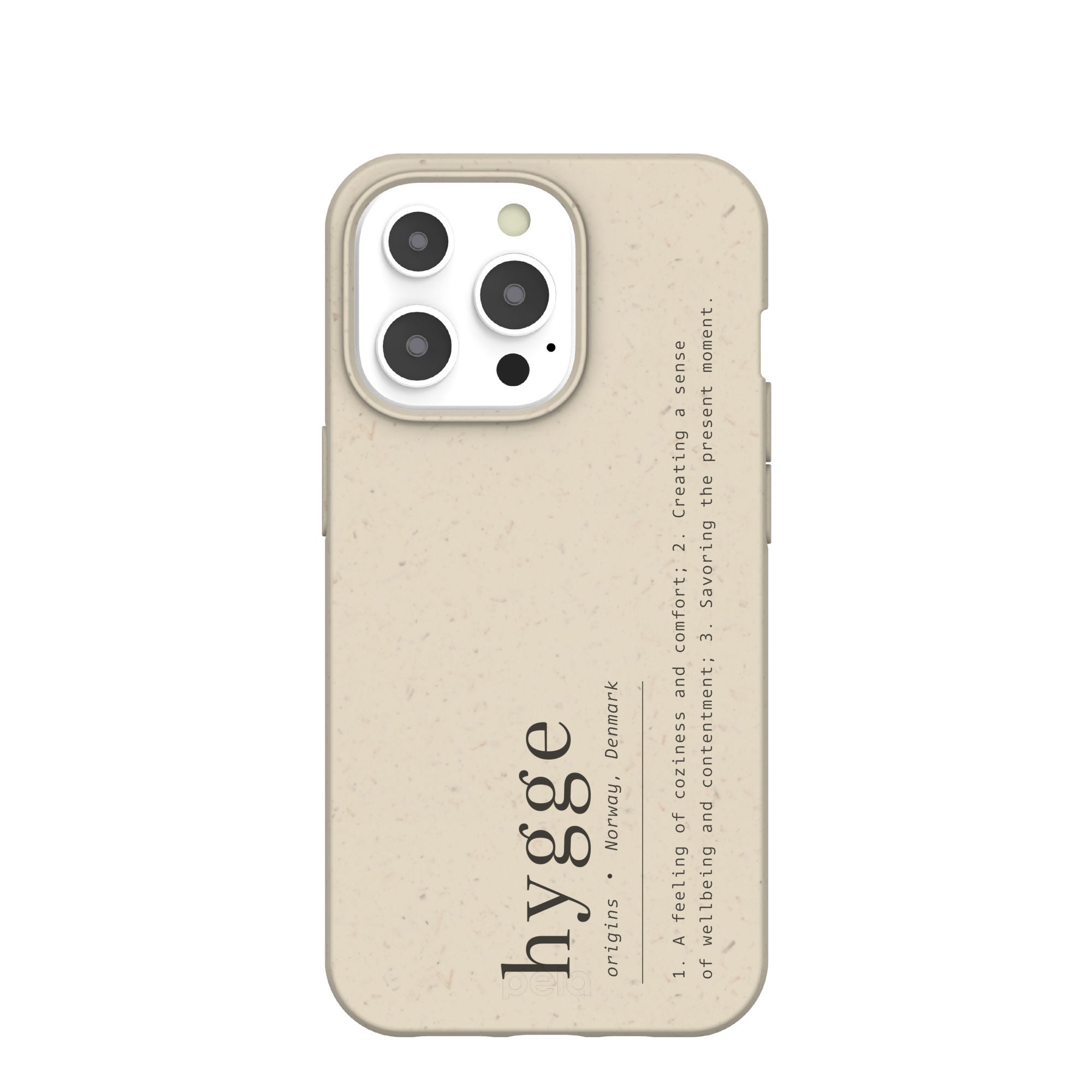 London Fog Hygge iPhone 13 Pro Case Refurbished - Pela Case refurbished available on Cerqular