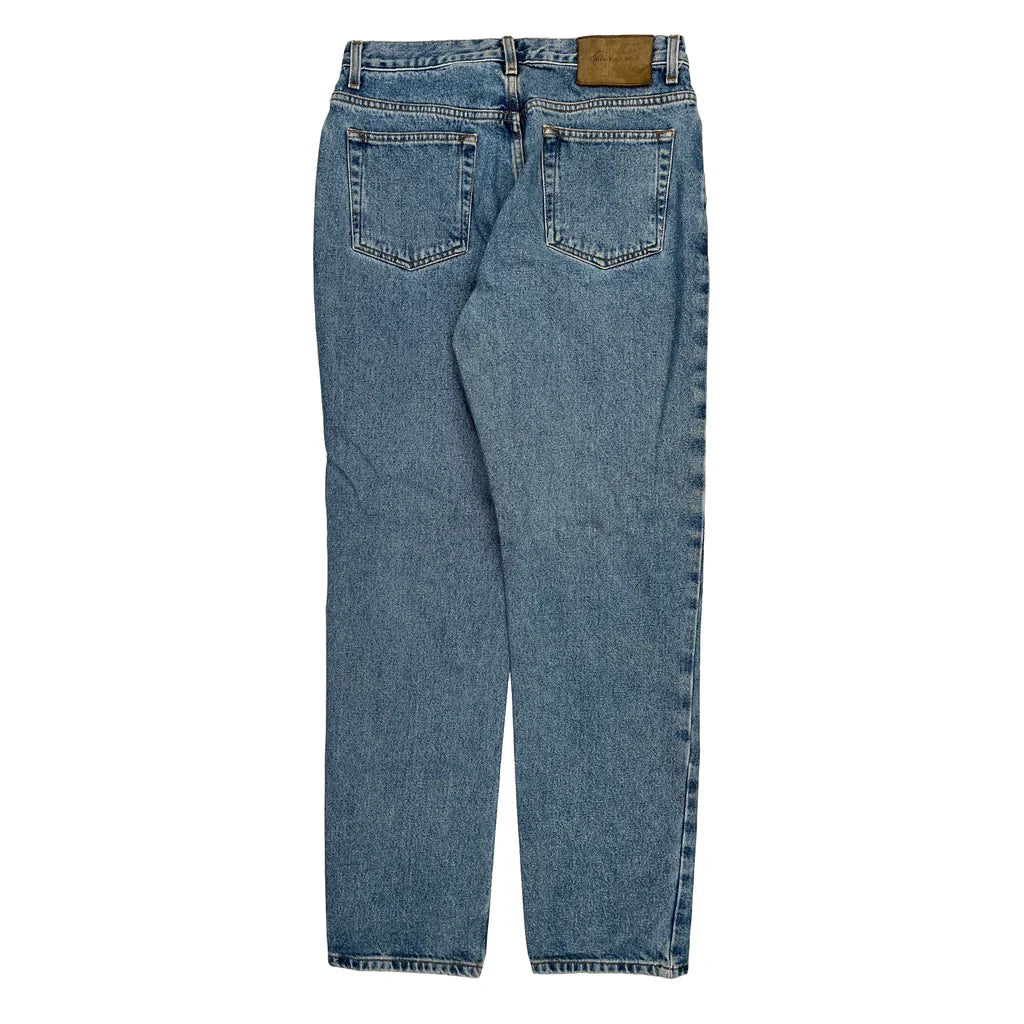 Buy Calvin Klein Jeans Jeans - 29W UK 10 Blue Denim Refurbished - $33.49 Calvin Klein Jeans Jeans - 29W UK 10 Blue Denim Refurbished - Thrifted (note: this is a term often used to describe second- refurbished available on Cerqular