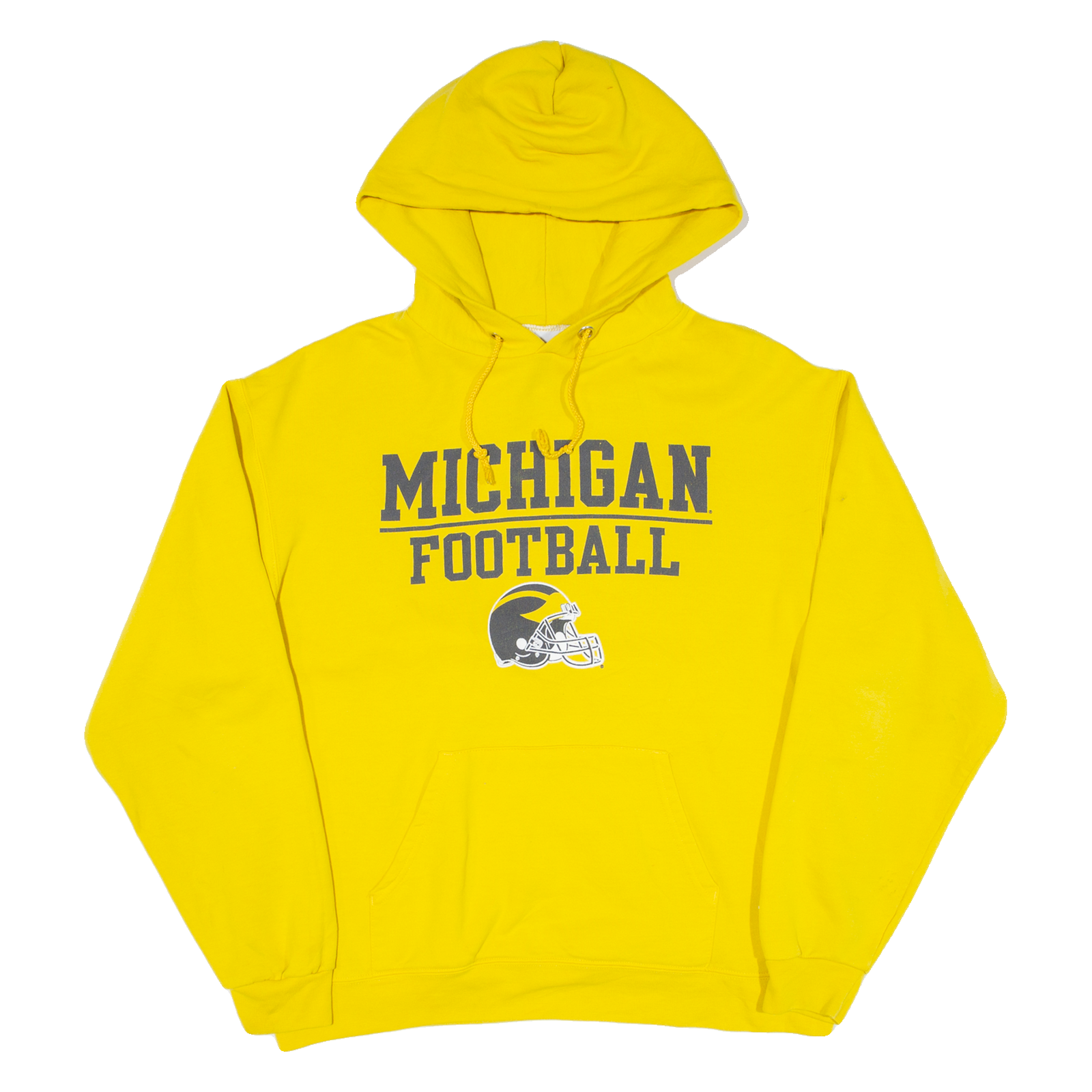 CHAMPION Michigan Football Mens Yellow Hoodie USA L Refurbished - N/A refurbished available on Cerqular