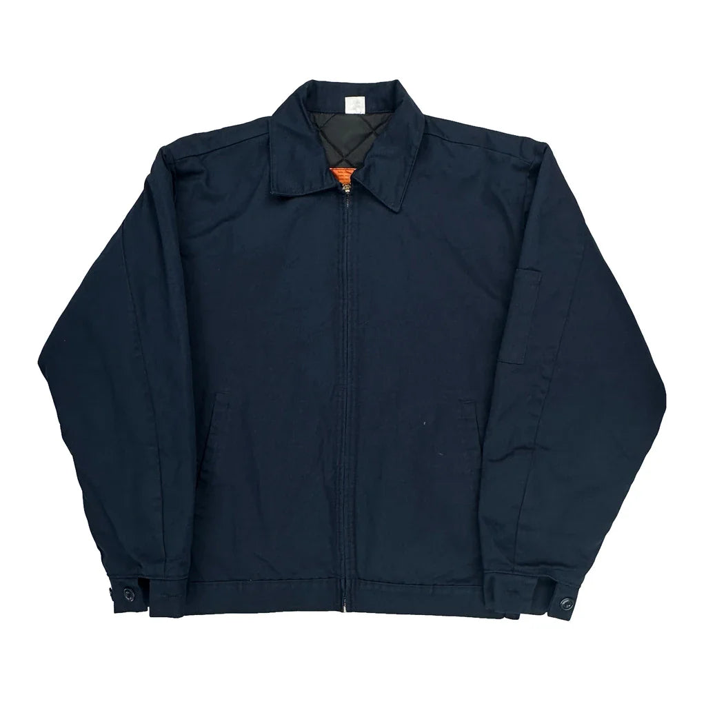 Buy Alpha Industries Jacket - Small Navy Cotton Refurbished - $73.69 Alpha Industries Jacket - Small Navy Cotton Refurbished - Thrifted (note: this is a term often used to describe second- refurbished available on Cerqular