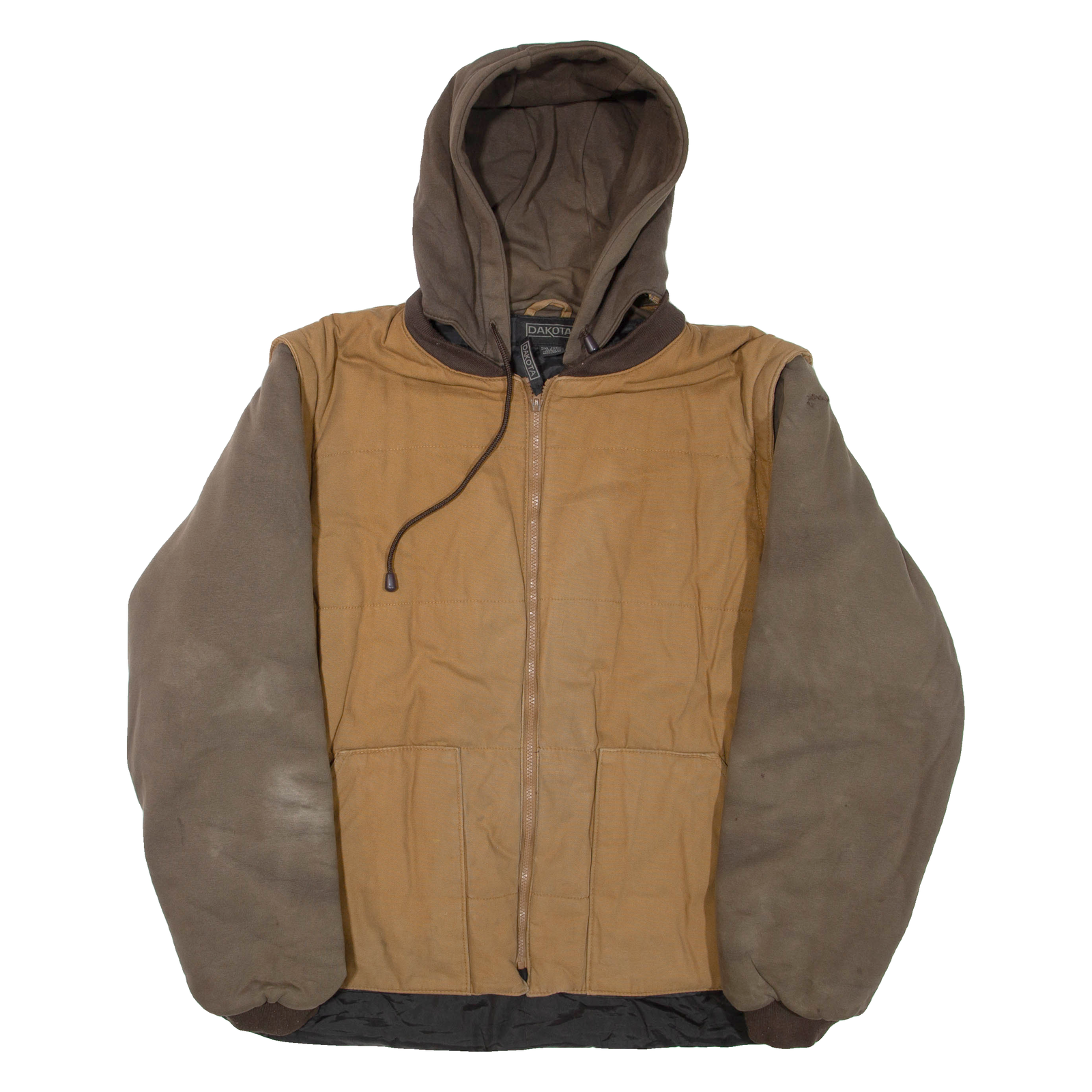 DAKOTA Mens Jacket Brown Hooded 2XL Refurbished - N/A refurbished available on Cerqular