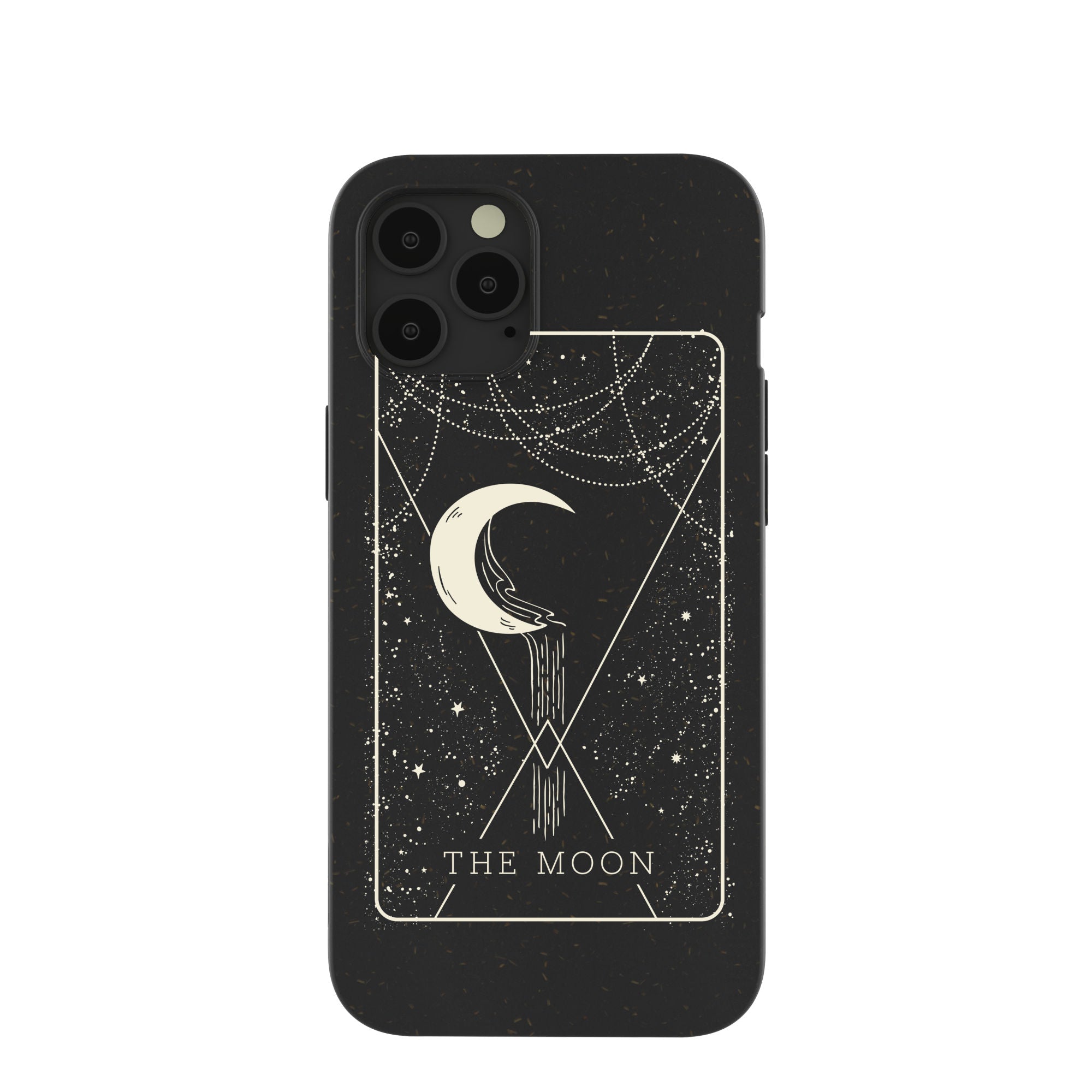 Black The Moon iPhone 12 Pro Max Case Refurbished - Pela Case refurbished available on Cerqular