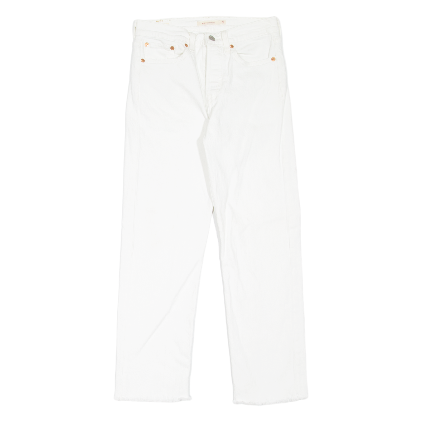 Buy LEVI'S Wedgie BIG E Womens Jeans White Regular Skinny W26 L26 Refurbished - $36.39 LEVI'S Wedgie BIG E Womens Jeans White Regular Skinny W26 L26 Refurbished - N/A refurbished available on Cerqular