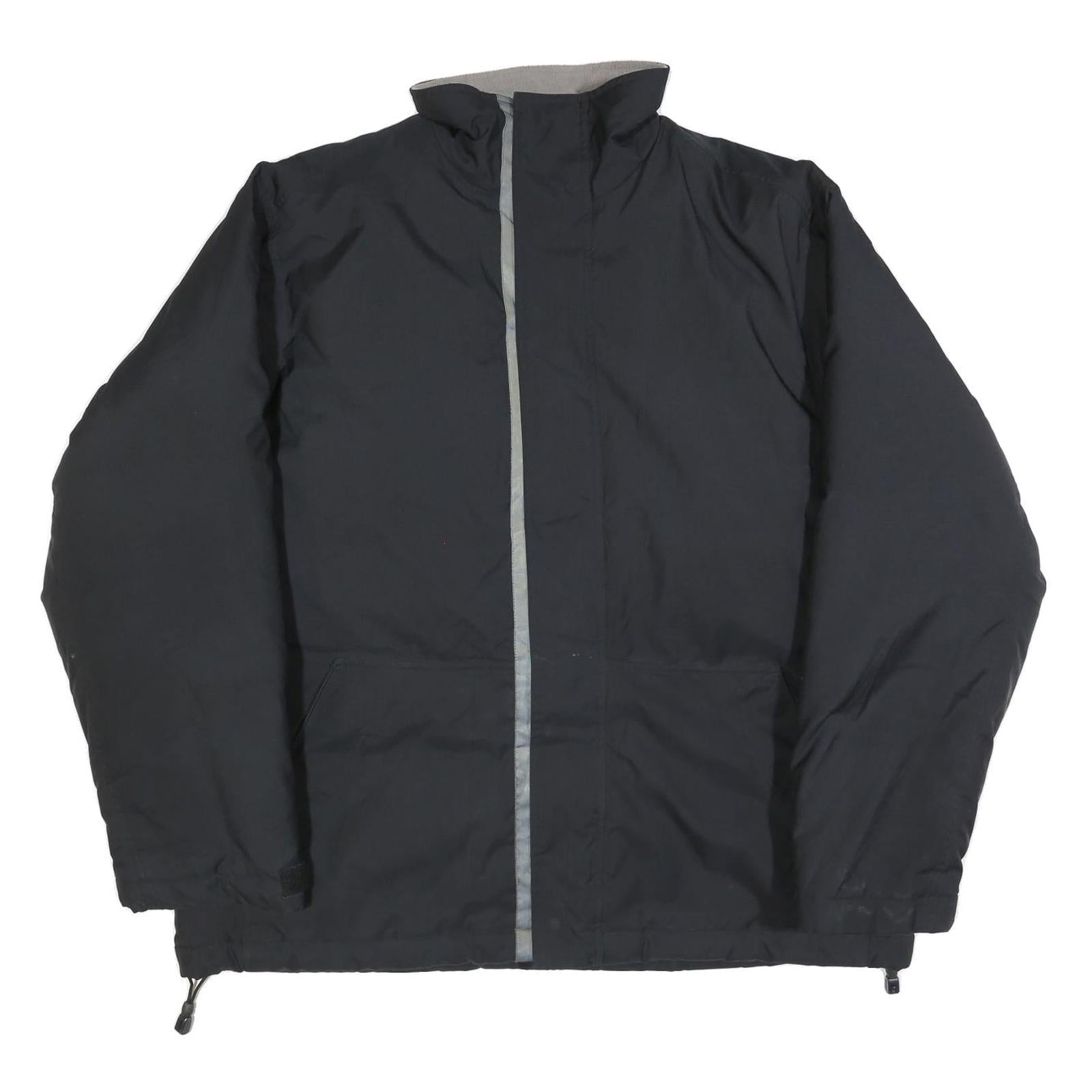 NIKE Mens Black Jacket XL Polyester Blend Zip Outdoor Sportswear Refurbished - N/A refurbished available on Cerqular
