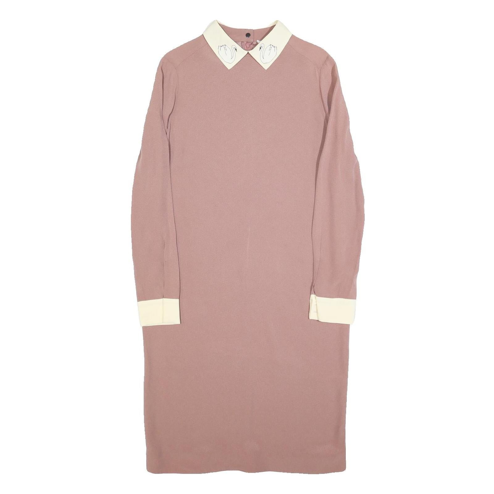 Buy VICTORIA BECKHAM Womens Pink & Cream Long Sleeve Day Polyester Blend UK 10 Dress Refurbished - $96.19 VICTORIA BECKHAM Womens Pink & Cream Long Sleeve Day Polyester Blend UK 10 Dress Refurbished - N/A refurbished available on Cerqular