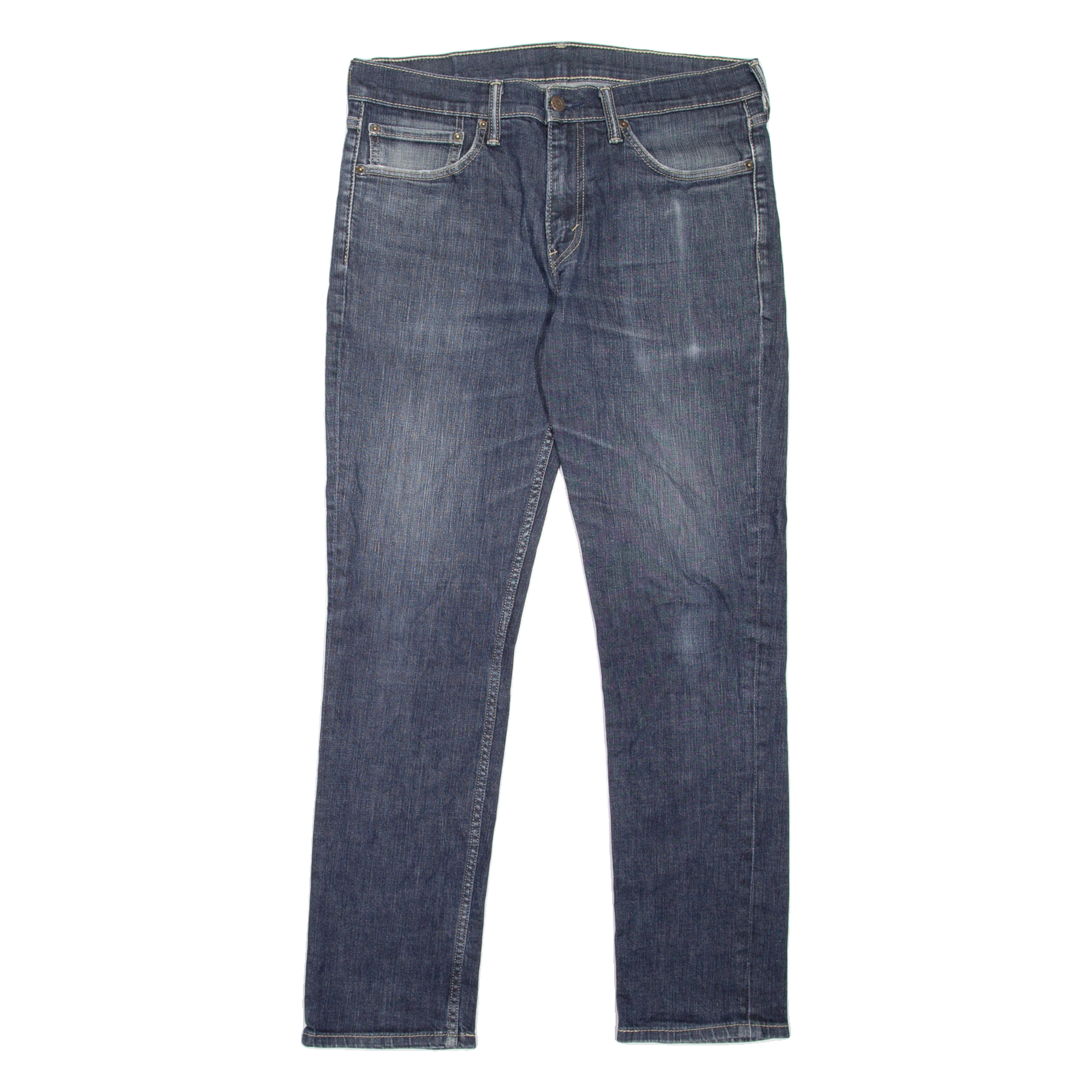 LEVI'S 511 Jeans Mens Blue Slim Straight Stone Wash W34 L32 Refurbished - N/A refurbished available on Cerqular