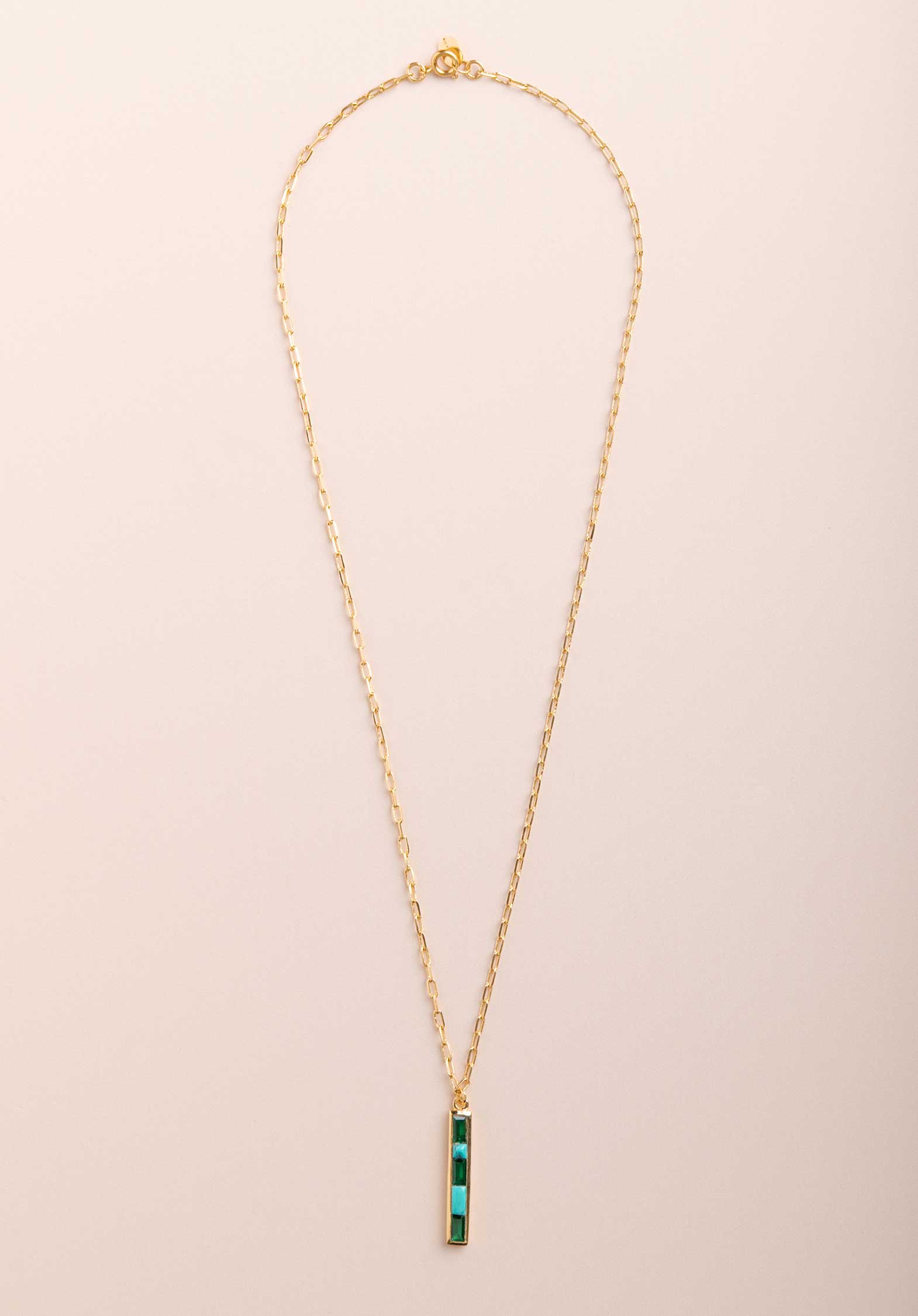 Necklace Ipa Cie4 Emeraude | Color: EMERAUDE | Size: U Refurbished - Rue Madame is a known brand, and the standardized name is " refurbished available on Cerqular