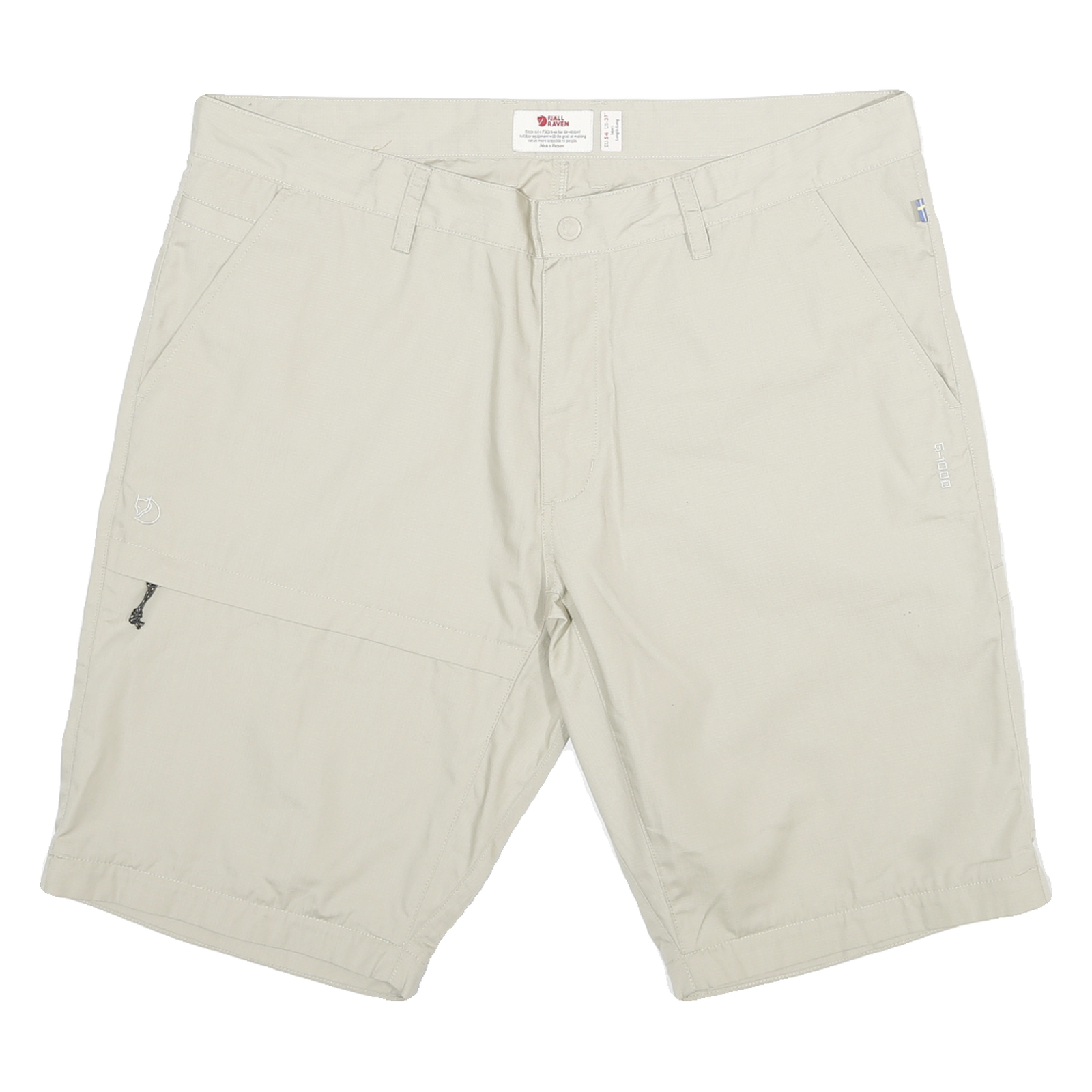 FJALLRAVEN Womens Shorts Beige Casual XL W38 Outdoor Lightweight Polyester Blend Refurbished - N/A refurbished available on Cerqular