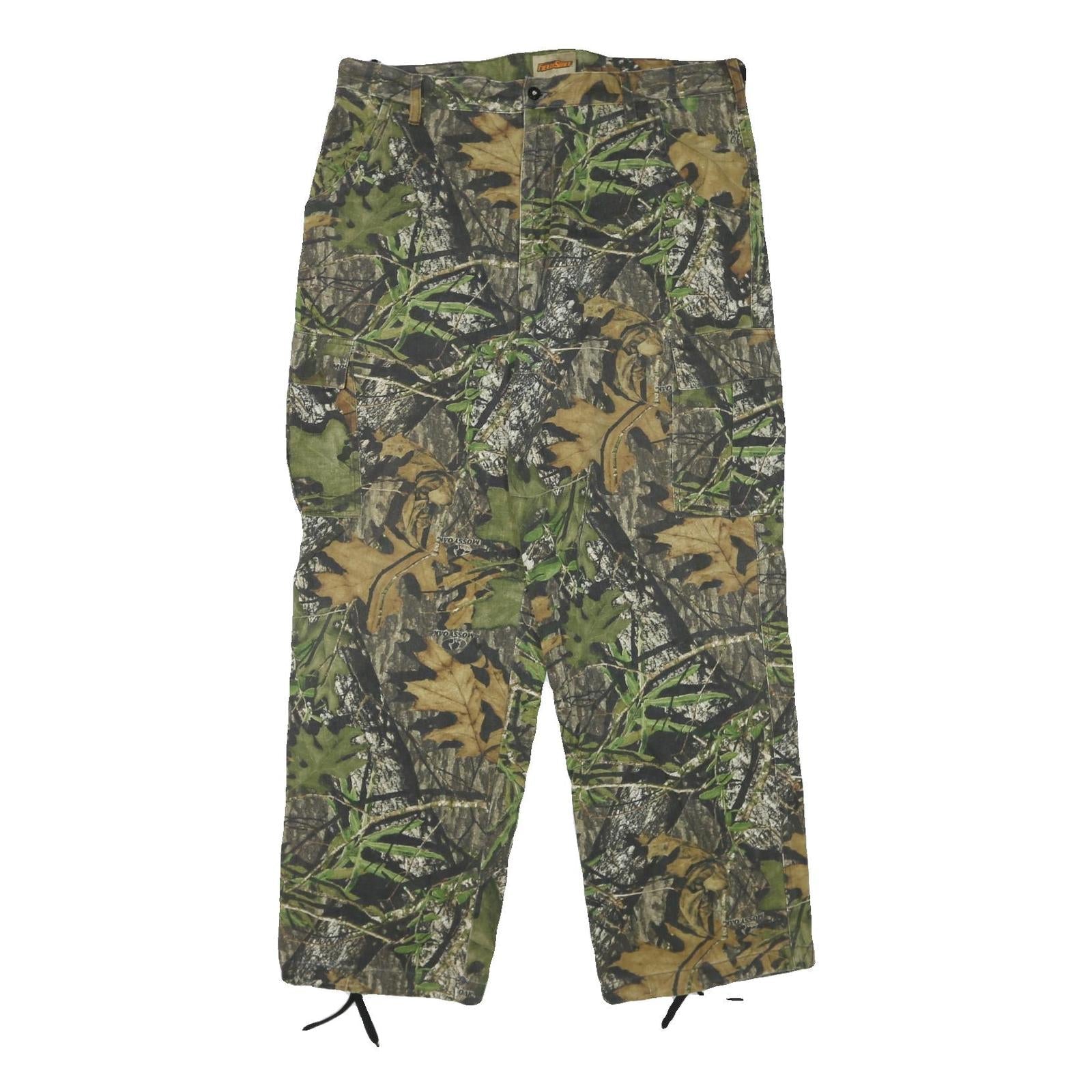 FIELDSTAFF Mens Cotton Blend Camouflage Relaxed Trousers W40 L31 Outdoor Refurbished - N/A refurbished available on Cerqular