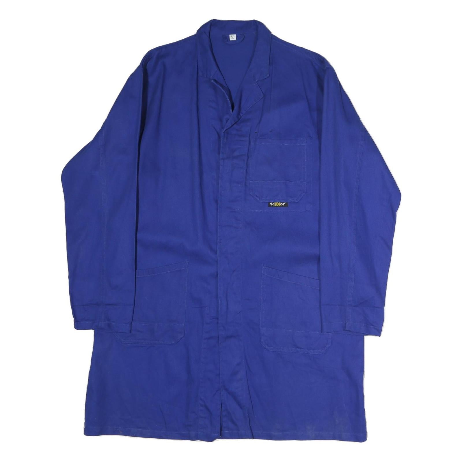 Buy TEXXOR Mens Blue Workwear Cotton Blend Jacket XL Plain Button Closure Refurbished - $37.69 TEXXOR Mens Blue Workwear Cotton Blend Jacket XL Plain Button Closure Refurbished - N/A refurbished available on Cerqular