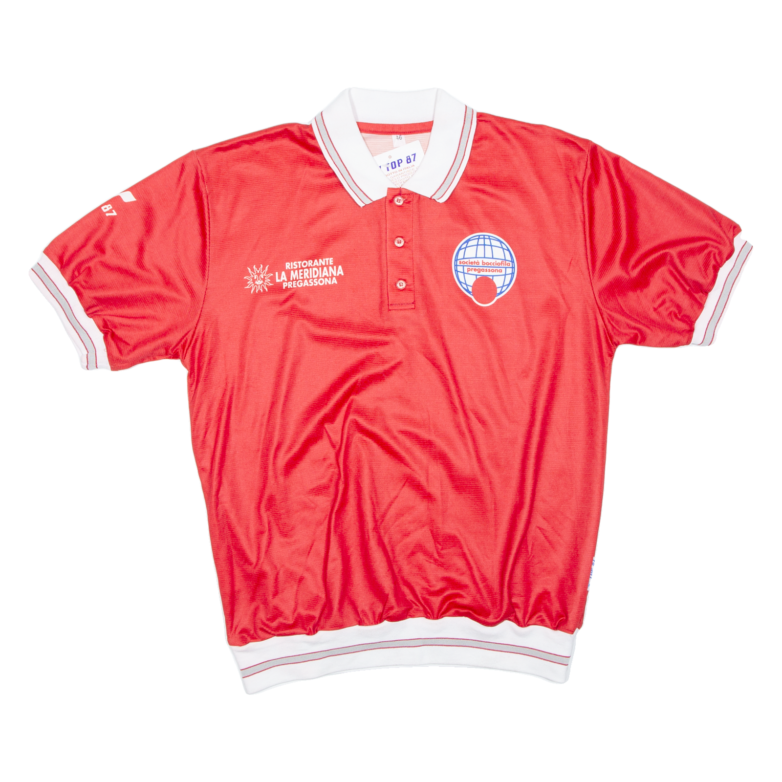 Mens Polo Shirt Red M Refurbished - N/A refurbished available on Cerqular