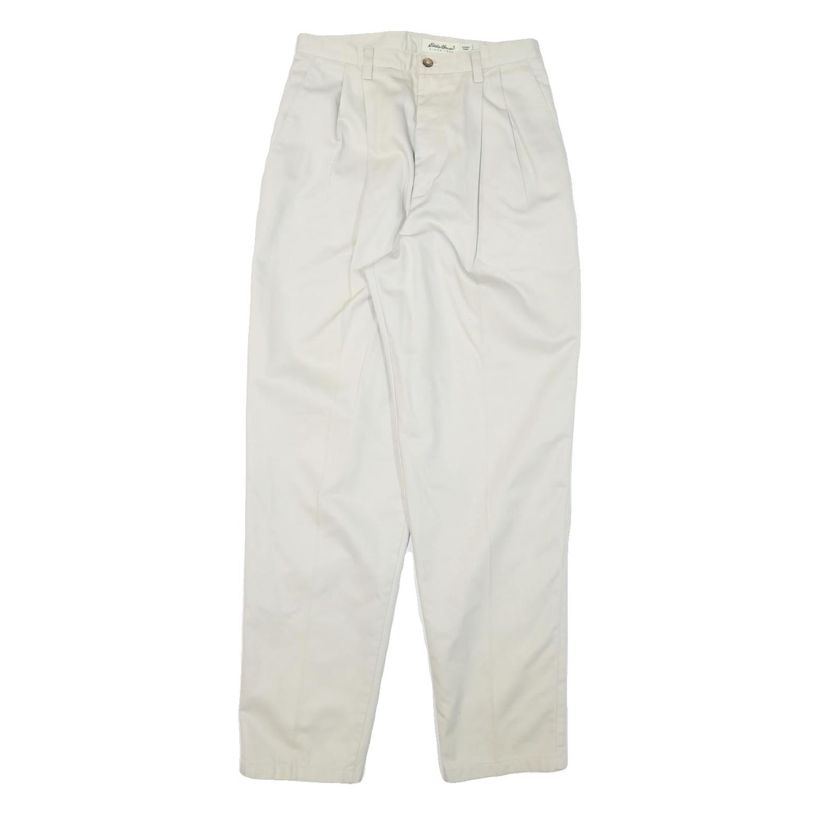 Buy EDDIE BAUER Womens Cotton Blend White Relaxed Straight Trousers W28 L31 Classic Refurbished - $36.39 EDDIE BAUER Womens Cotton Blend White Relaxed Straight Trousers W28 L31 Classic Refurbished - N/A refurbished available on Cerqular