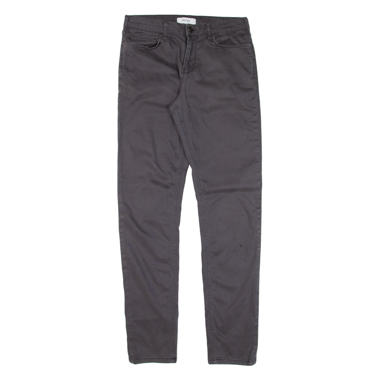 REISS Womens Trousers Grey Slim Skinny W28 L30 Refurbished - N/A refurbished available on Cerqular