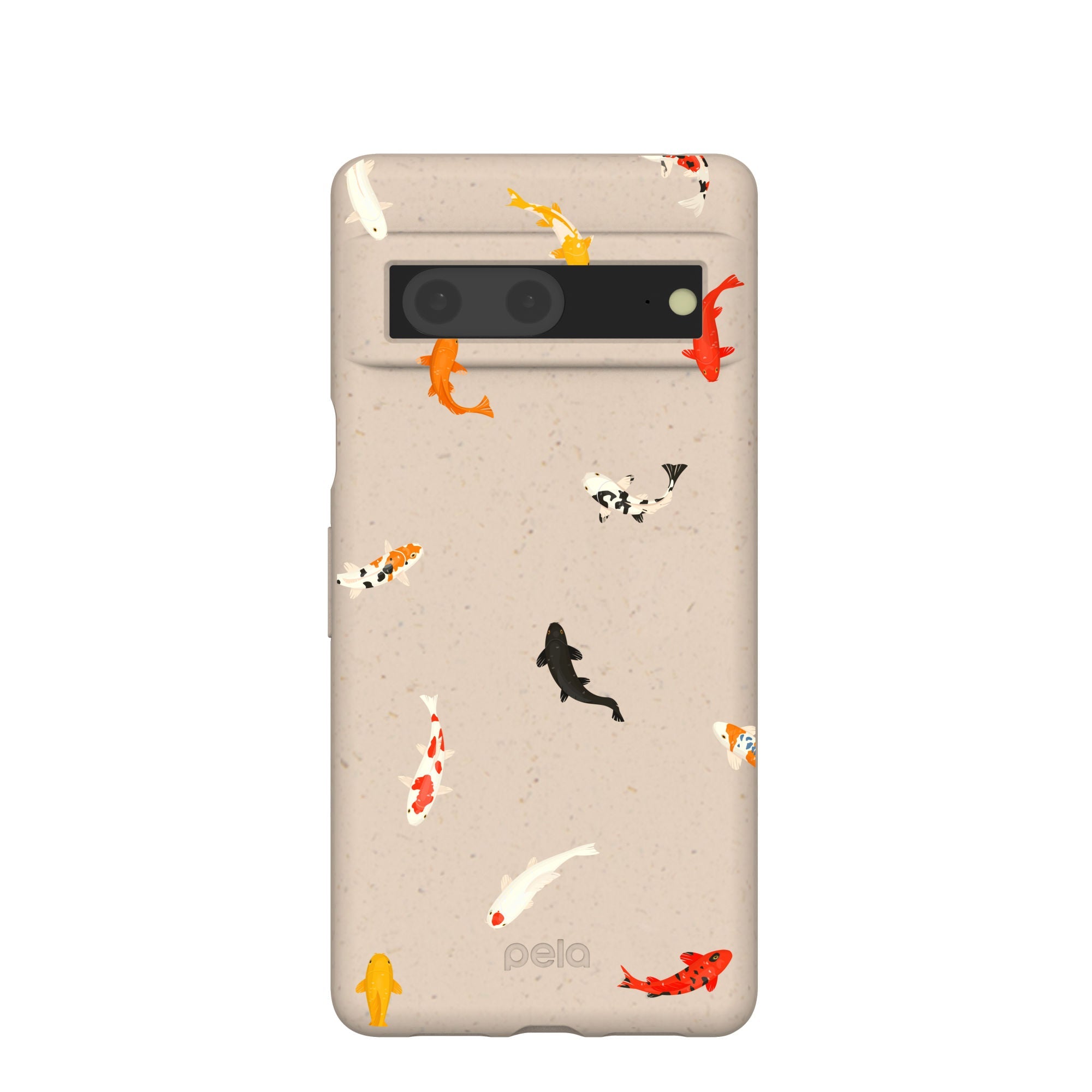Buy Seashell Lil Koi Google Pixel 7 Case Refurbished - $65.00 Seashell Lil Koi Google Pixel 7 Case Refurbished - Pela Case refurbished available on Cerqular