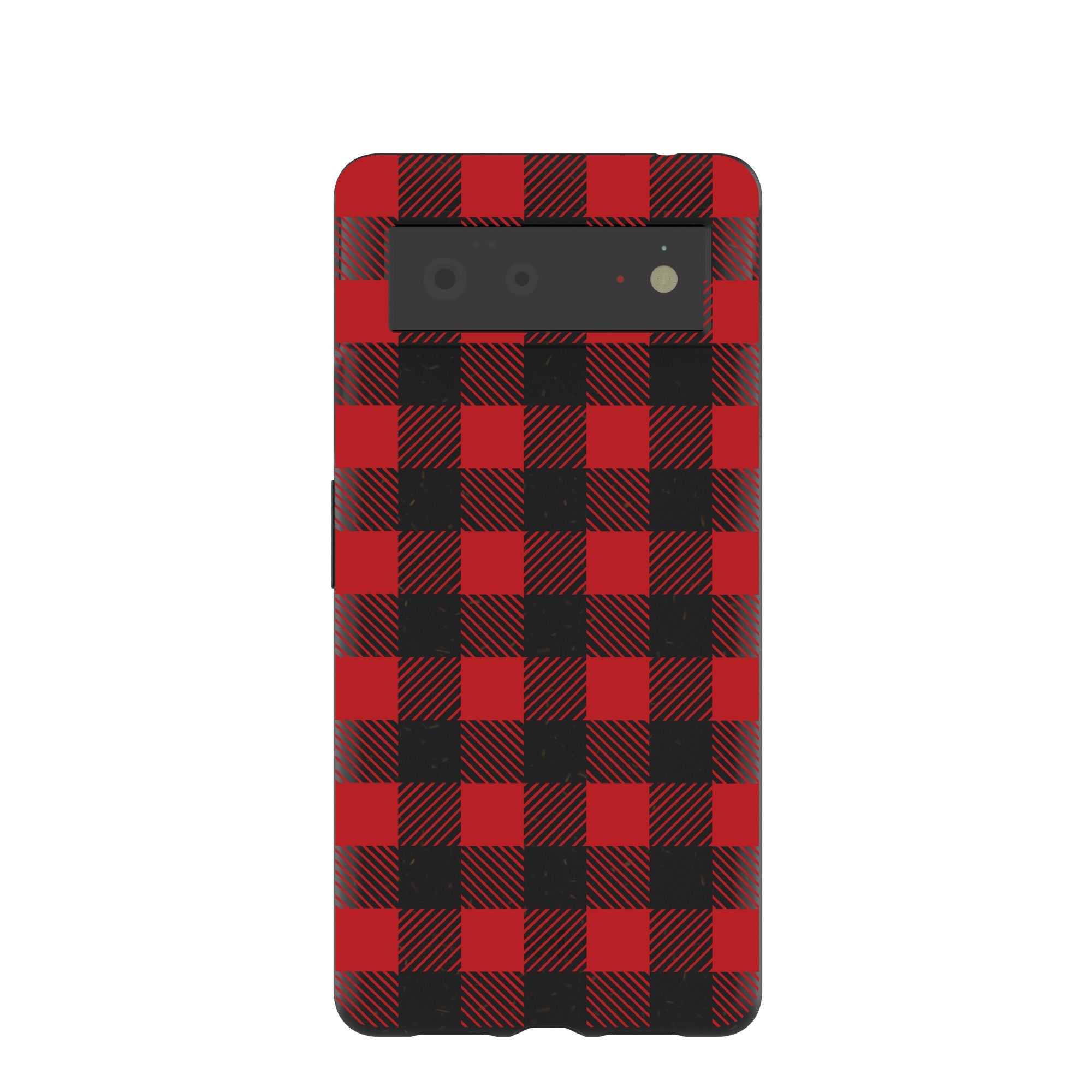 Black Flannel Google Pixel 6 Case Refurbished - Pela Case refurbished available on Cerqular