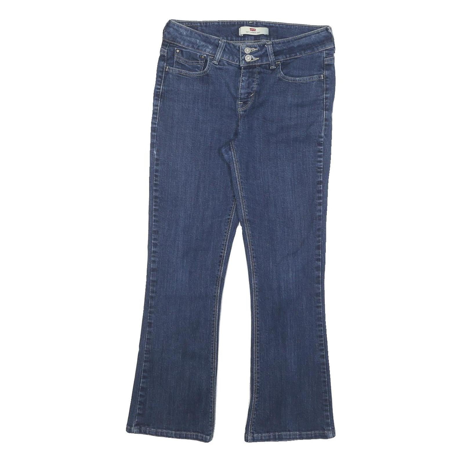 LEVI'S 526 Womens Jeans Blue Regular Bootcut Denim Medium W27 L26 Classic Fit Refurbished - N/A refurbished available on Cerqular