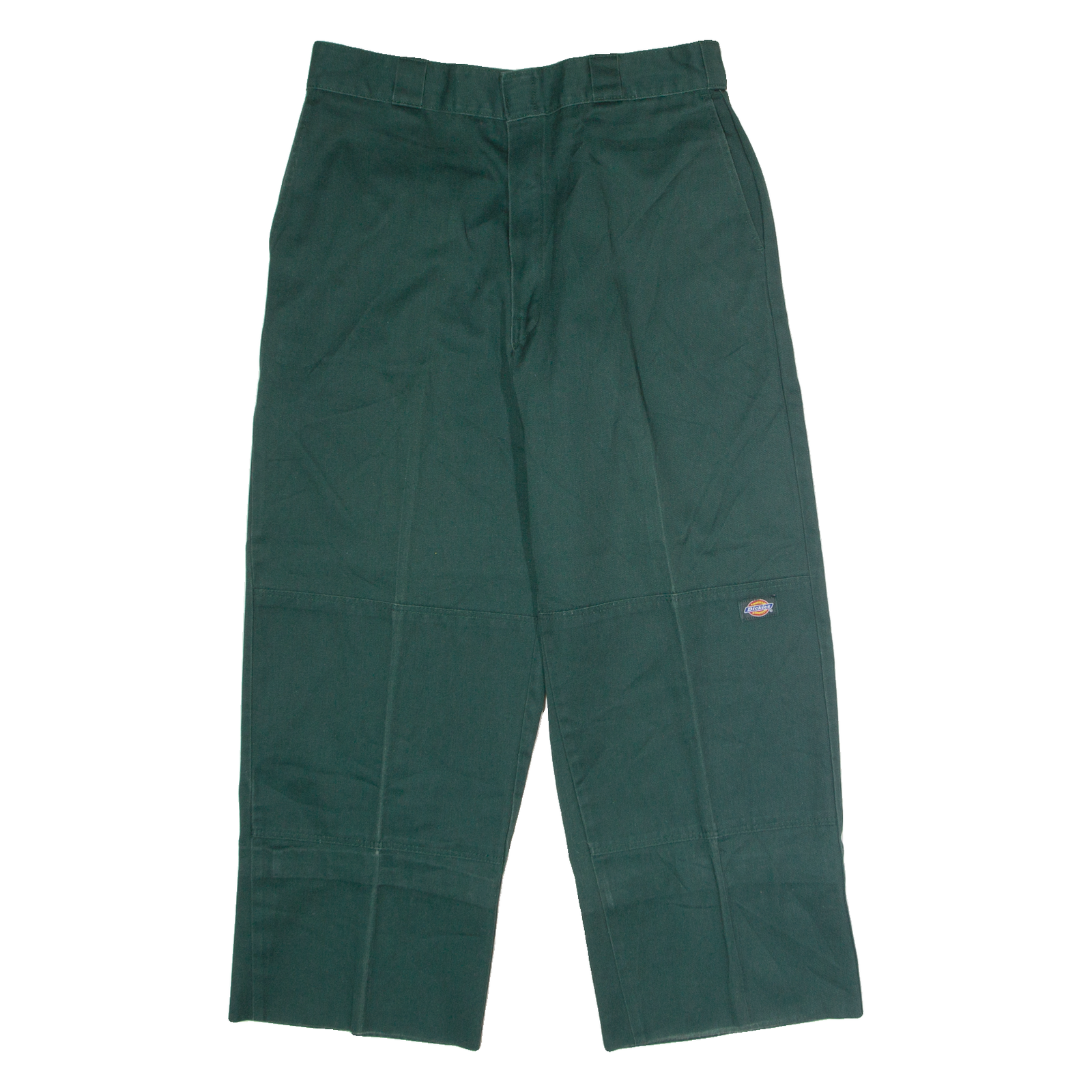 DICKIES Workwear Mens Twill Trousers Green Loose Straight W32 L27 Refurbished - N/A refurbished available on Cerqular