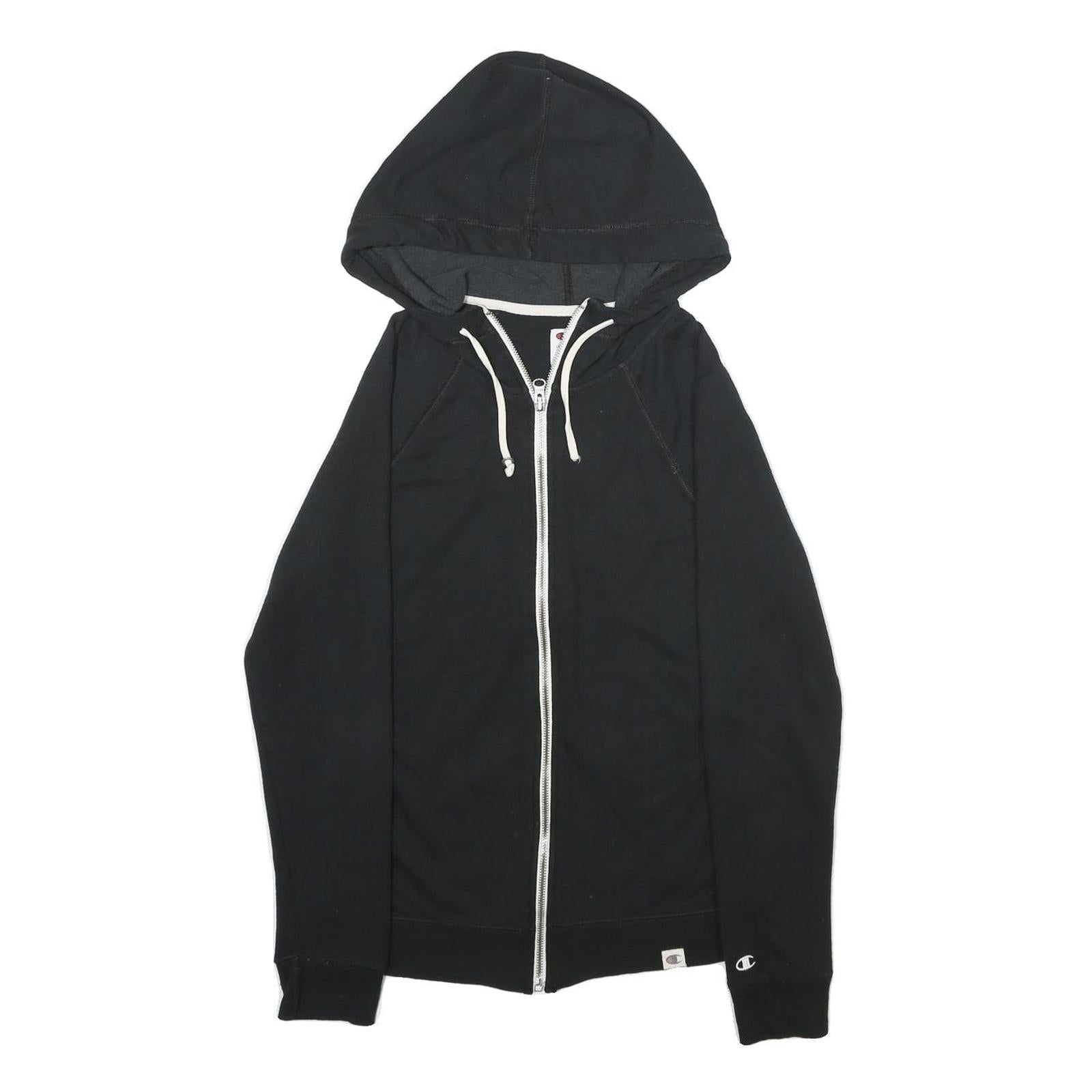 Buy CHAMPION Womens Black Zip Up Hoodie M Casual Sportswear Sweatshirt Refurbished - $29.89 CHAMPION Womens Black Zip Up Hoodie M Casual Sportswear Sweatshirt Refurbished - N/A refurbished available on Cerqular