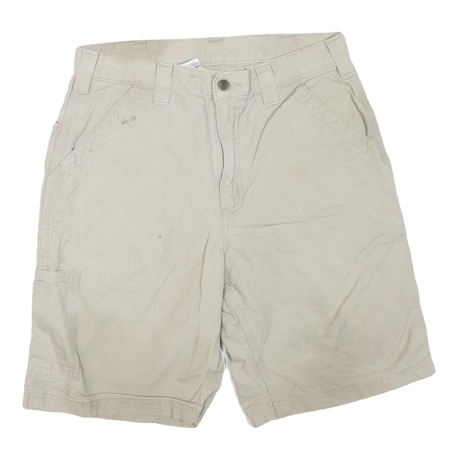 Buy CARHARTT Mens Shorts Beige Casual M W32 Durable Cotton Blend Workwear Refurbished - $38.99 CARHARTT Mens Shorts Beige Casual M W32 Durable Cotton Blend Workwear Refurbished - N/A refurbished available on Cerqular