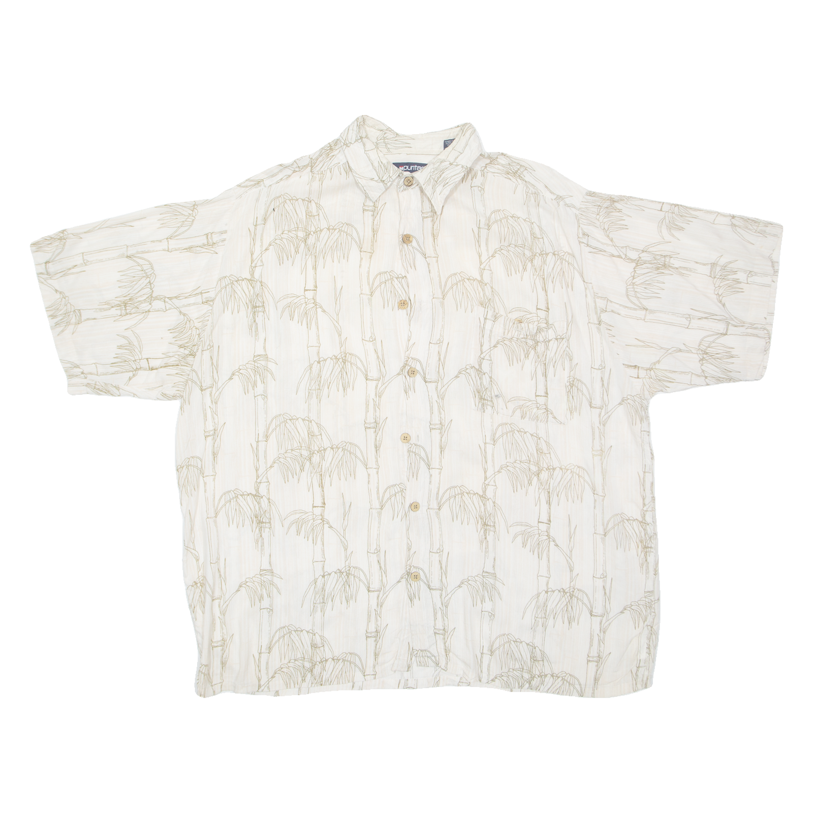 Buy PURITAN Mens Hawaiian Shirt Cream Crazy Pattern XL Refurbished - $18.19 PURITAN Mens Hawaiian Shirt Cream Crazy Pattern XL Refurbished - N/A refurbished available on Cerqular