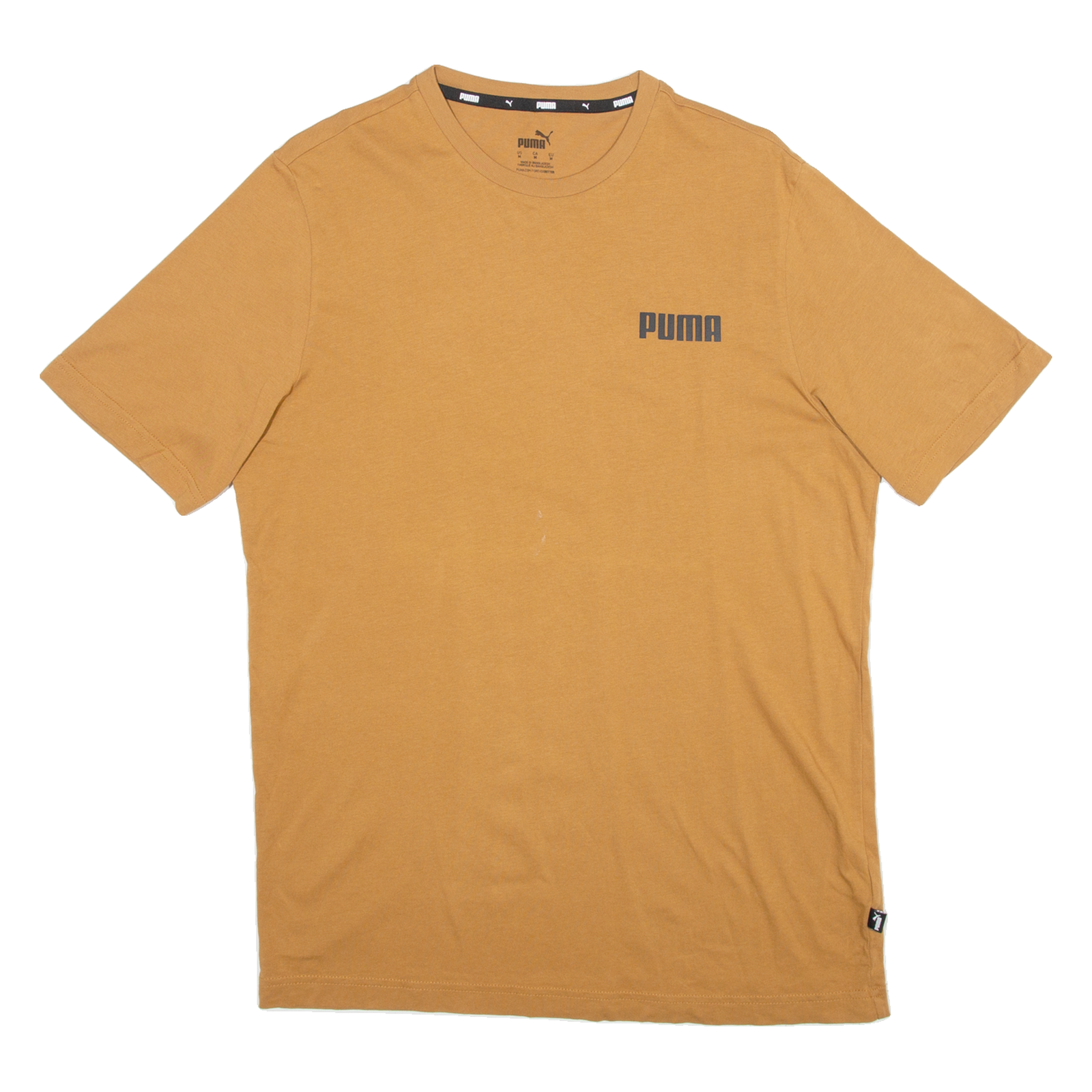 PUMA Mens T-Shirt Brown M Refurbished - N/A refurbished available on Cerqular