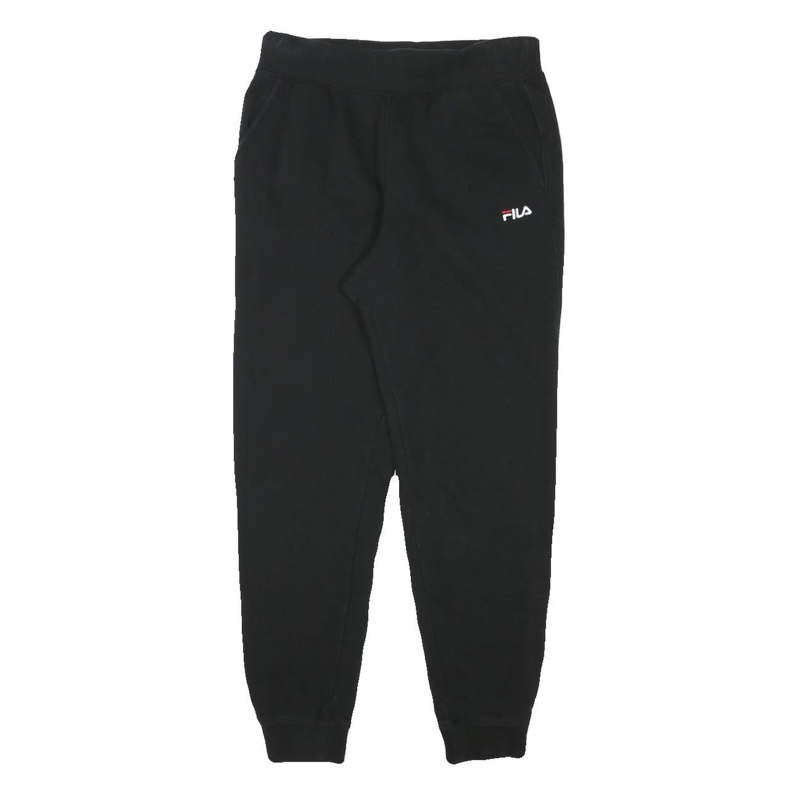 Buy FILA Mens Joggers Black S W28 L27 Slim Tapered Cotton Blend Casual Wear Refurbished - $31.19 FILA Mens Joggers Black S W28 L27 Slim Tapered Cotton Blend Casual Wear Refurbished - N/A refurbished available on Cerqular