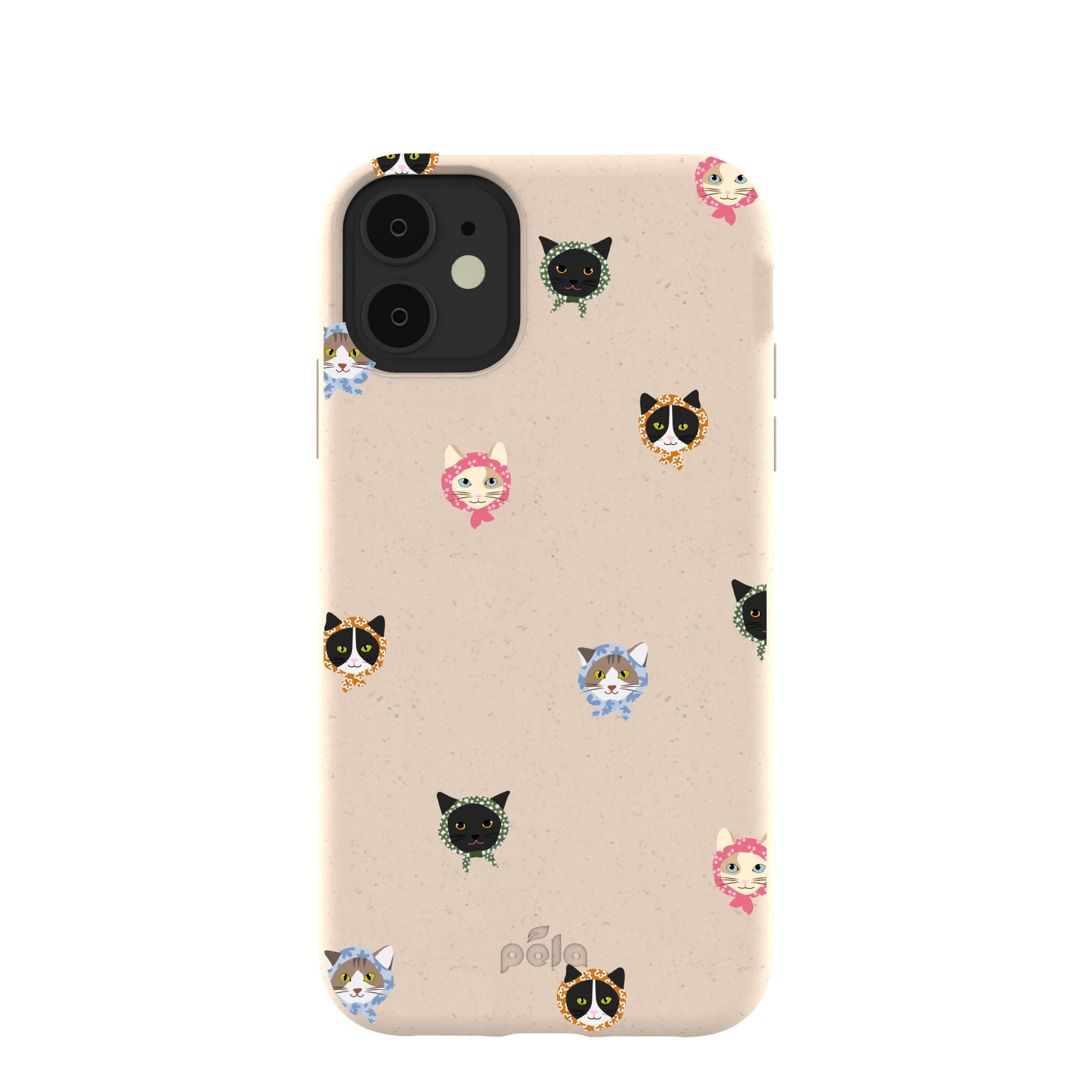 Seashell Cat Couture iPhone 11 Case Refurbished - Pela Case refurbished available on Cerqular