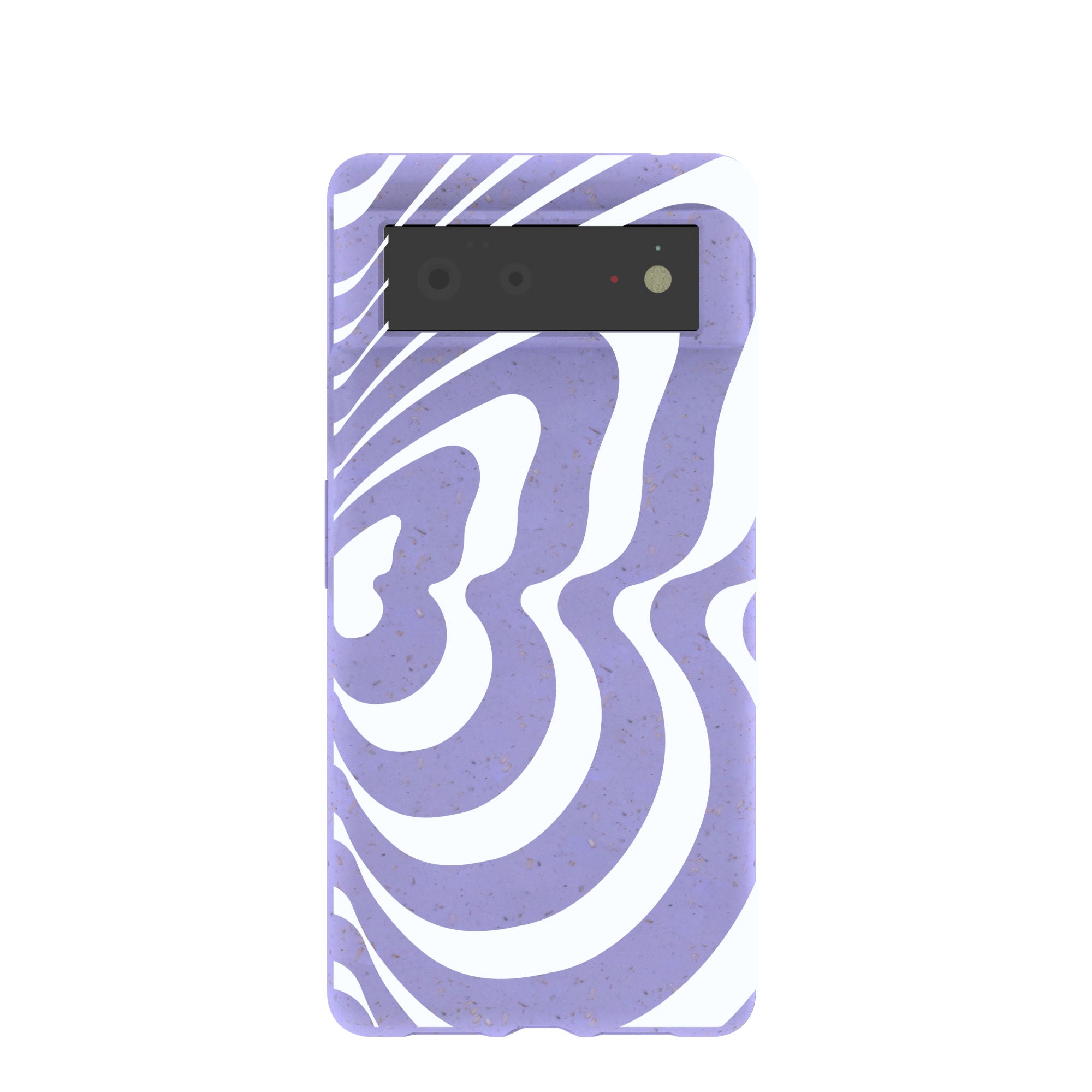 Lavender Flutter Right Google Pixel 6 Case Refurbished - Pela Case refurbished available on Cerqular