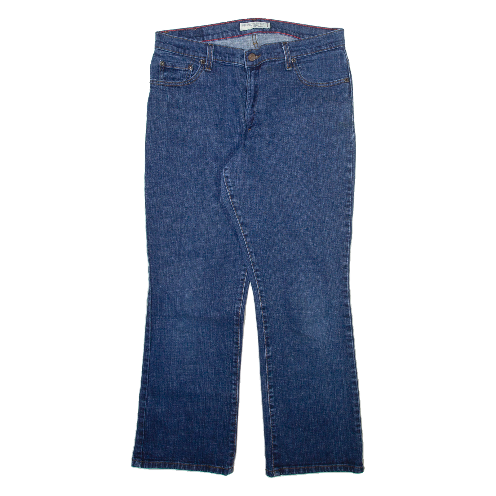 LEVI'S Womens Jeans Blue Regular Bootcut W32 L28 Refurbished - N/A refurbished available on Cerqular